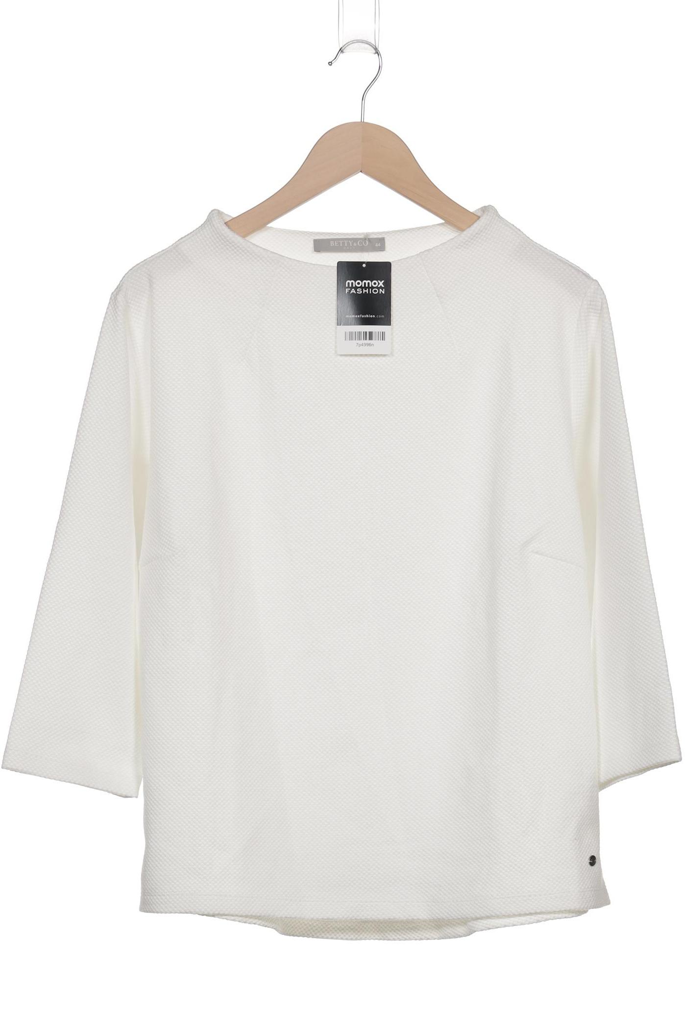 

Betty & CO Damen Sweatshirt, weiß, Gr. 44