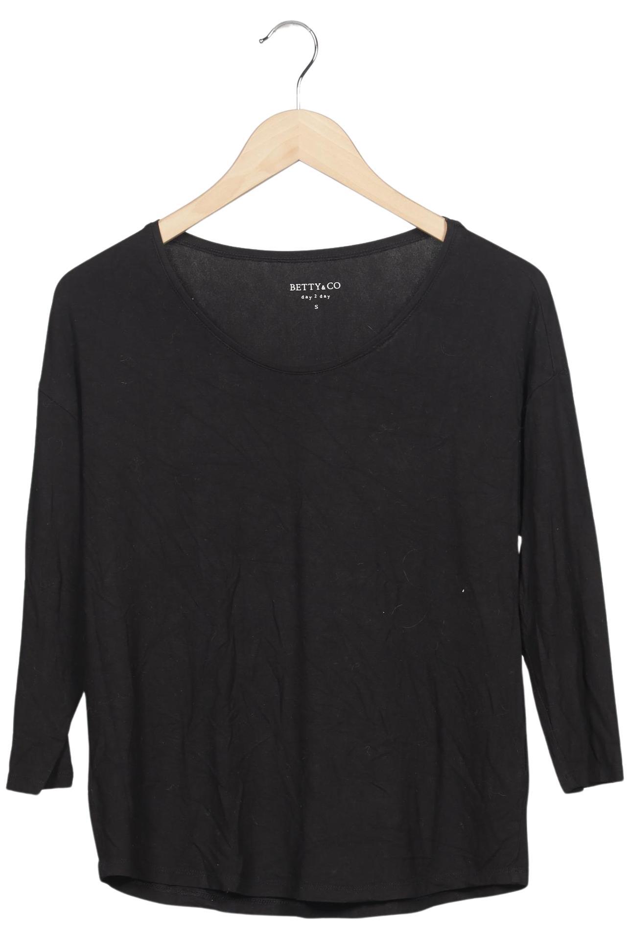 

Betty & CO Damen Langarmshirt, schwarz, Gr. 36