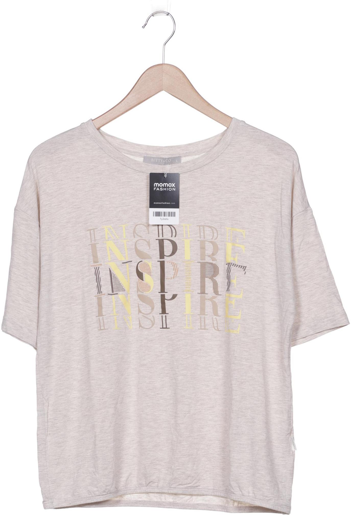 

Betty & CO Damen T-Shirt, beige, Gr. 42