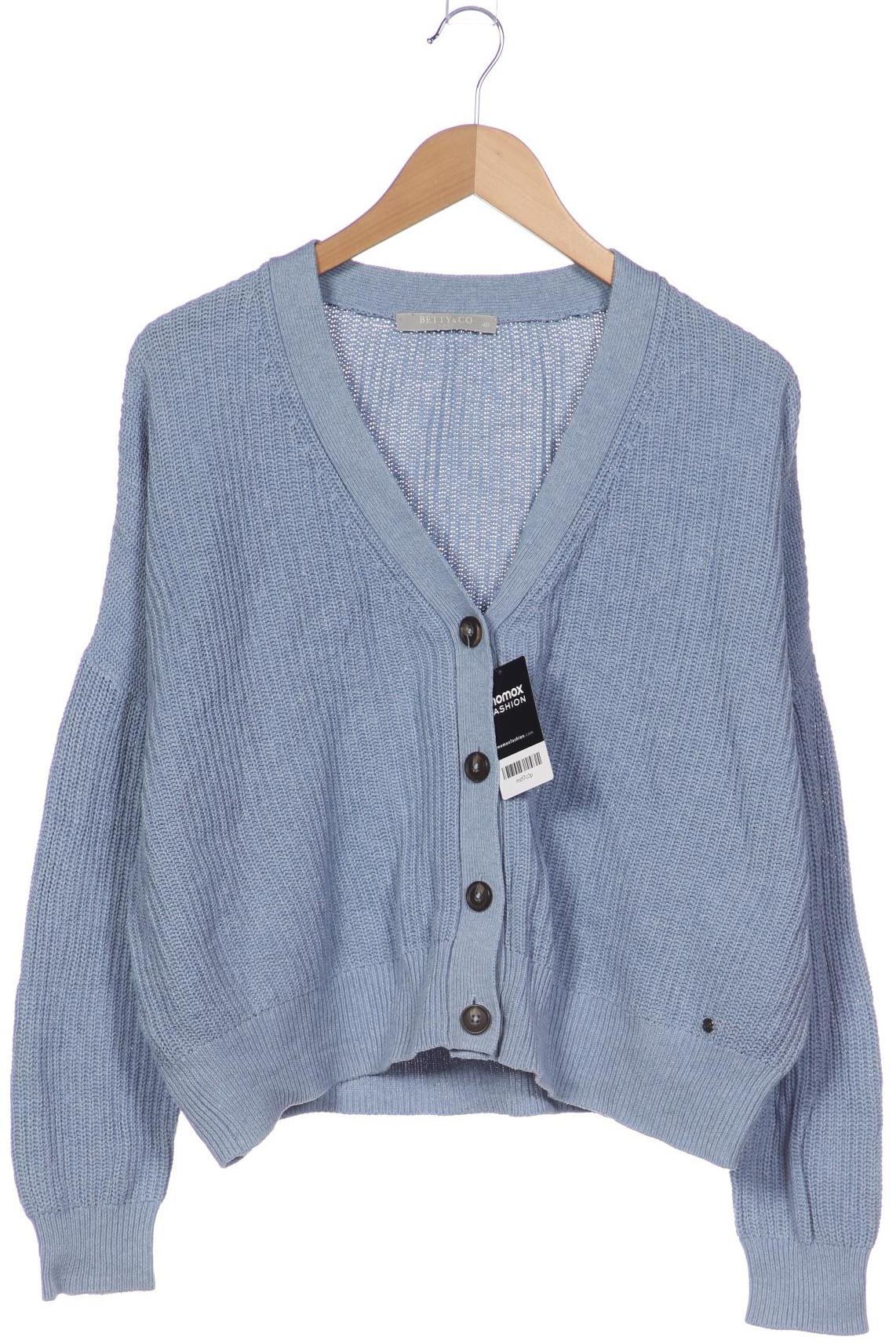 

Betty & CO Damen Strickjacke, hellblau, Gr. 40