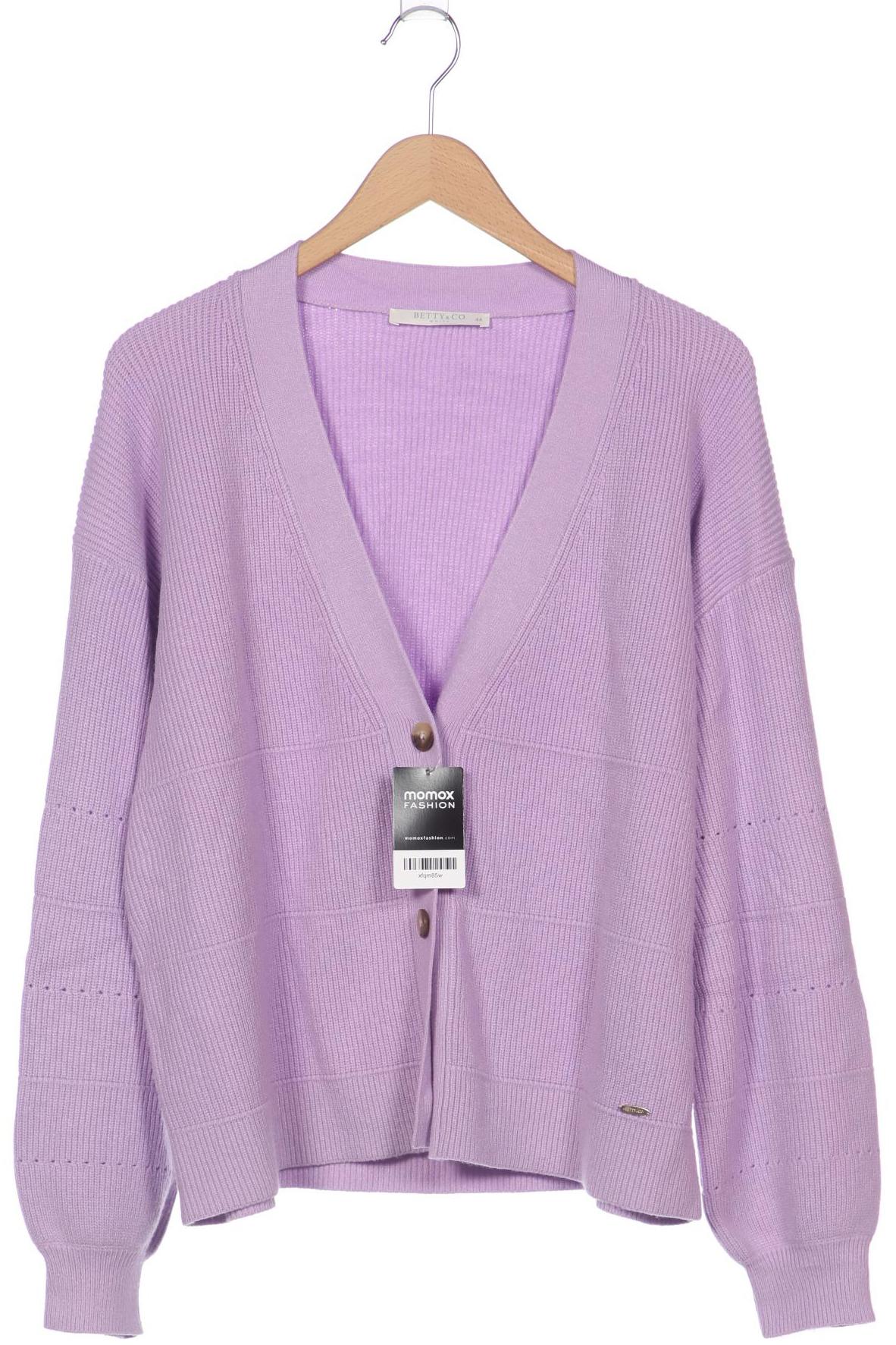

Betty & CO Damen Strickjacke, flieder, Gr. 44
