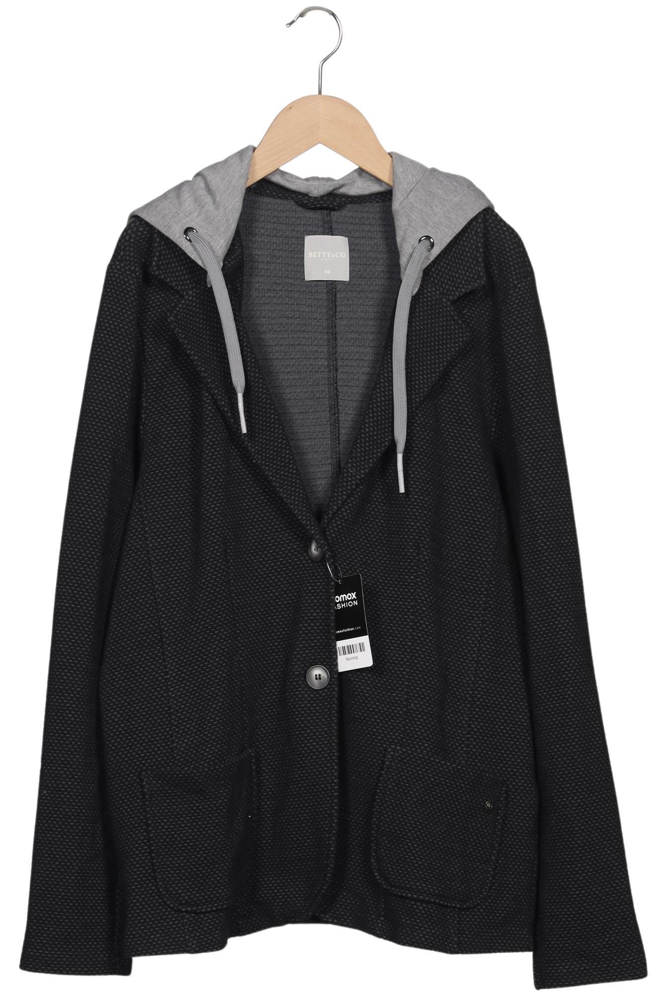 

Betty & CO Damen Strickjacke, schwarz, Gr. 44