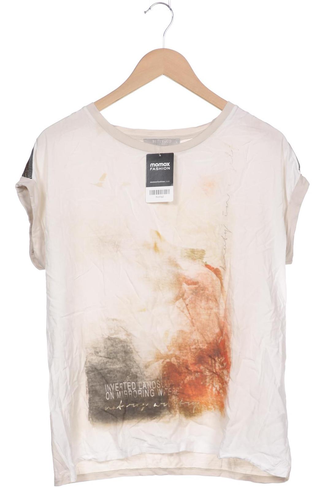 

BETTY & CO Damen T-Shirt, cremeweiß