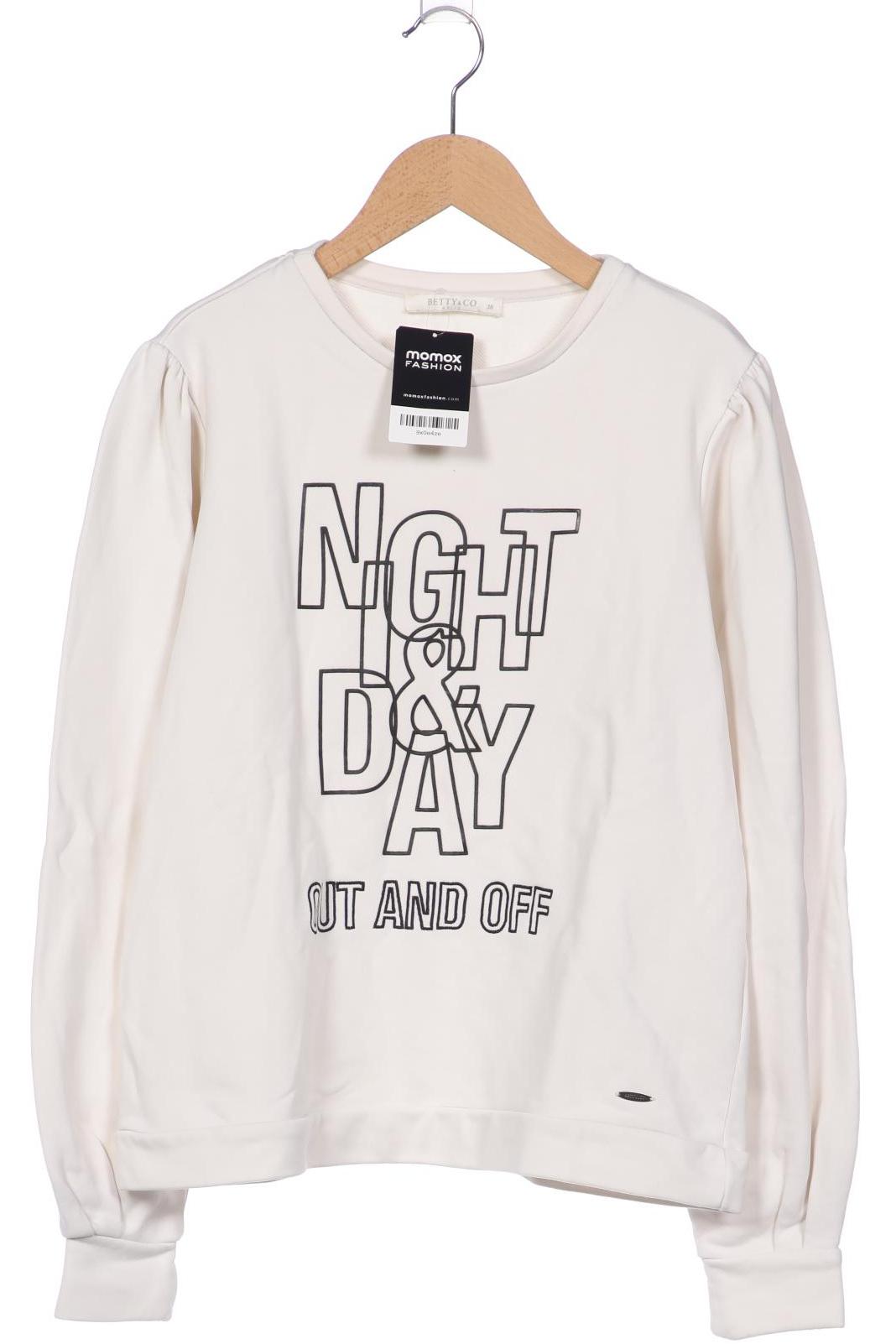 

Betty & CO Damen Sweatshirt, cremeweiß, Gr. 38