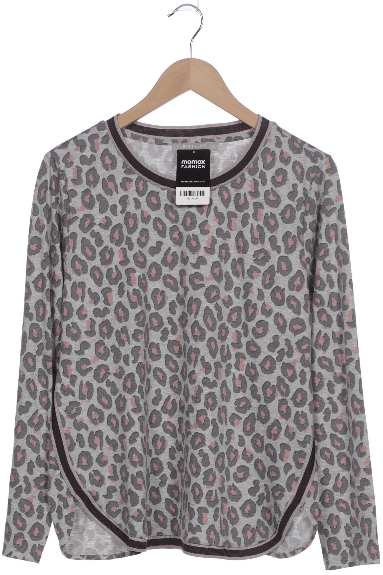 

Betty & CO Damen Langarmshirt, grau, Gr. 42