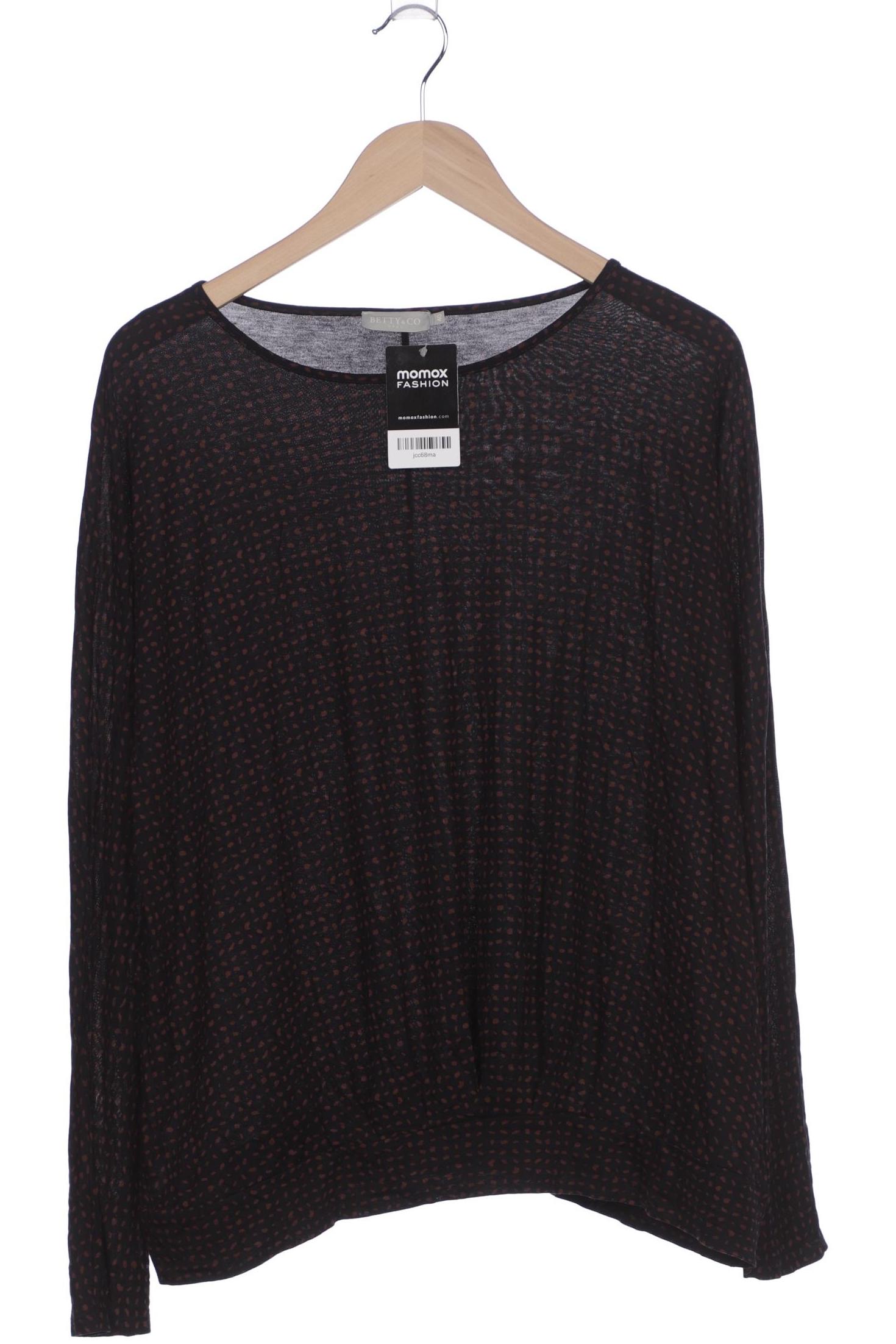 

Betty & CO Damen Langarmshirt, schwarz, Gr. 40