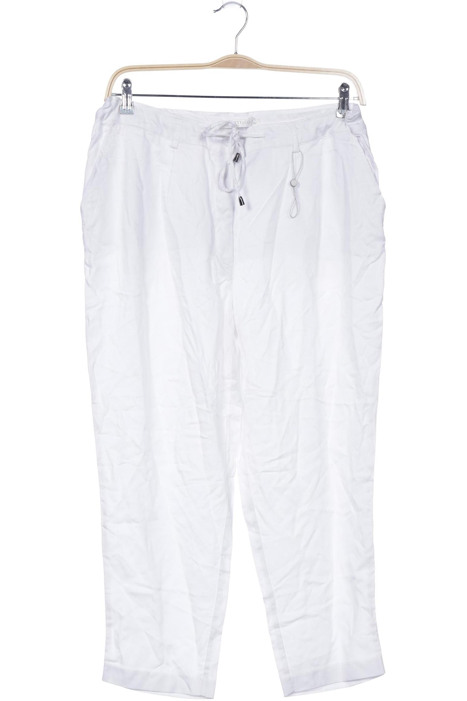 

Betty & CO Damen Stoffhose, weiß, Gr. 46