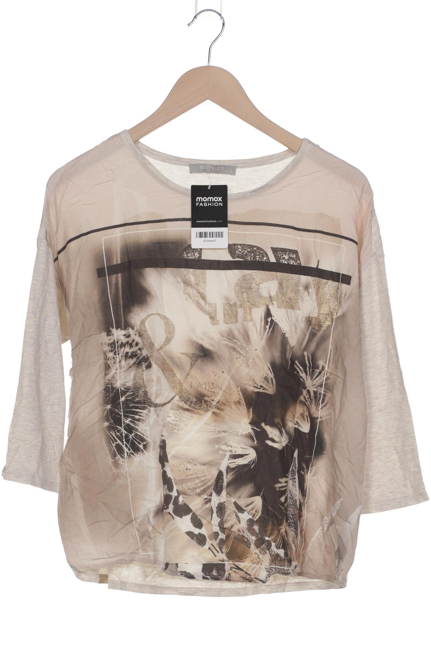 

Betty & CO Damen Langarmshirt, beige, Gr. 42