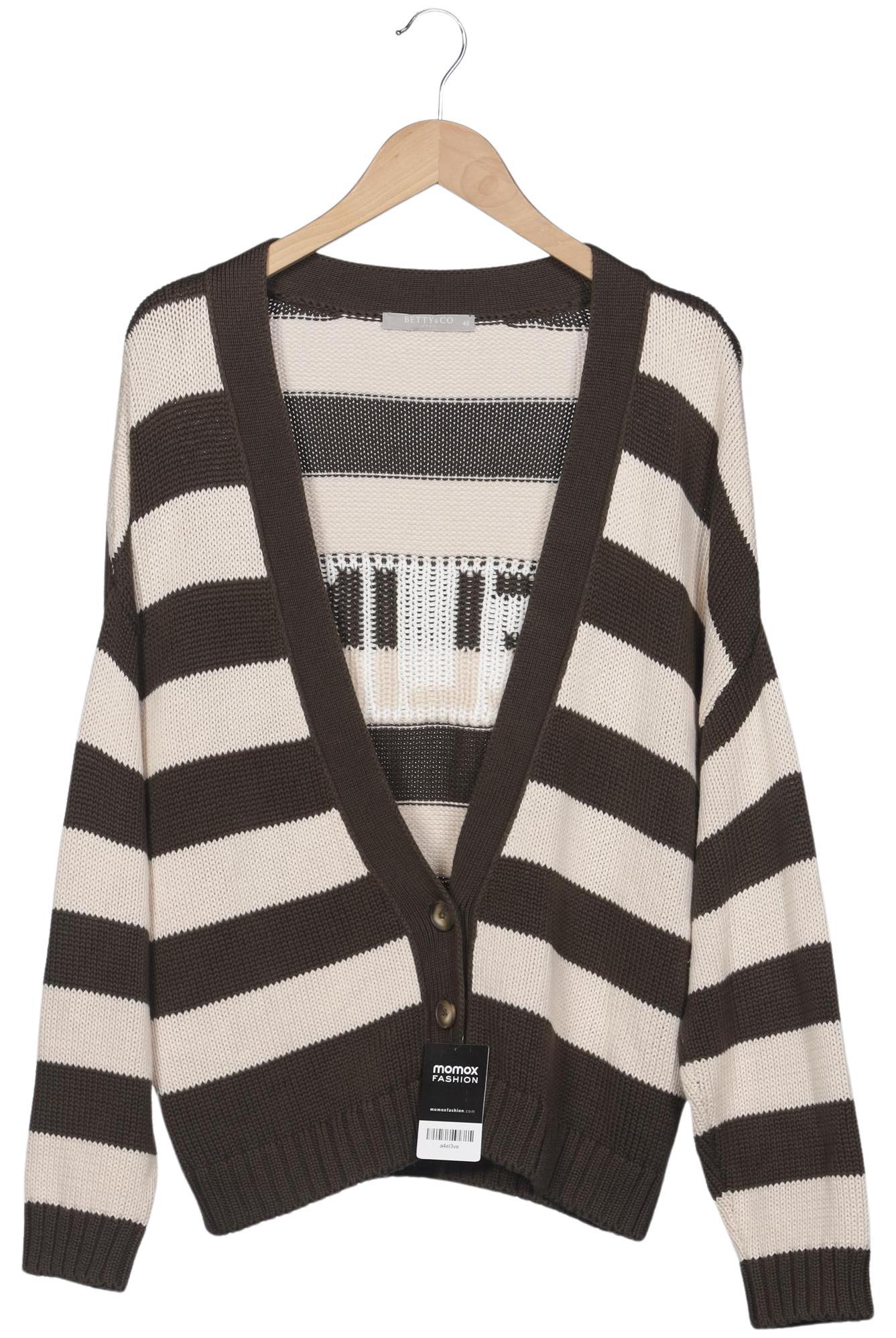 

Betty & CO Damen Strickjacke, grün, Gr. 46