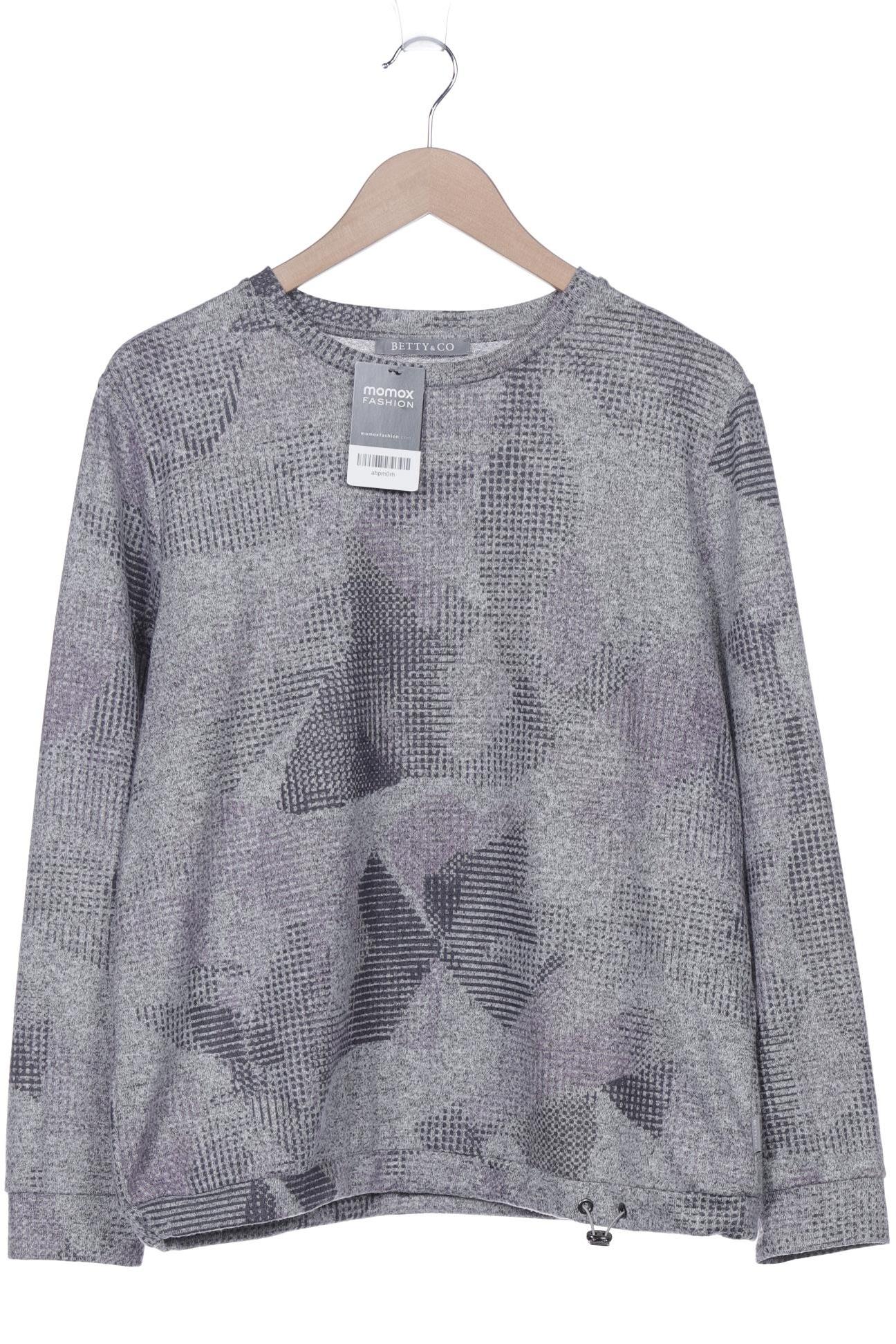 

Betty & CO Damen Langarmshirt, grau, Gr. 38