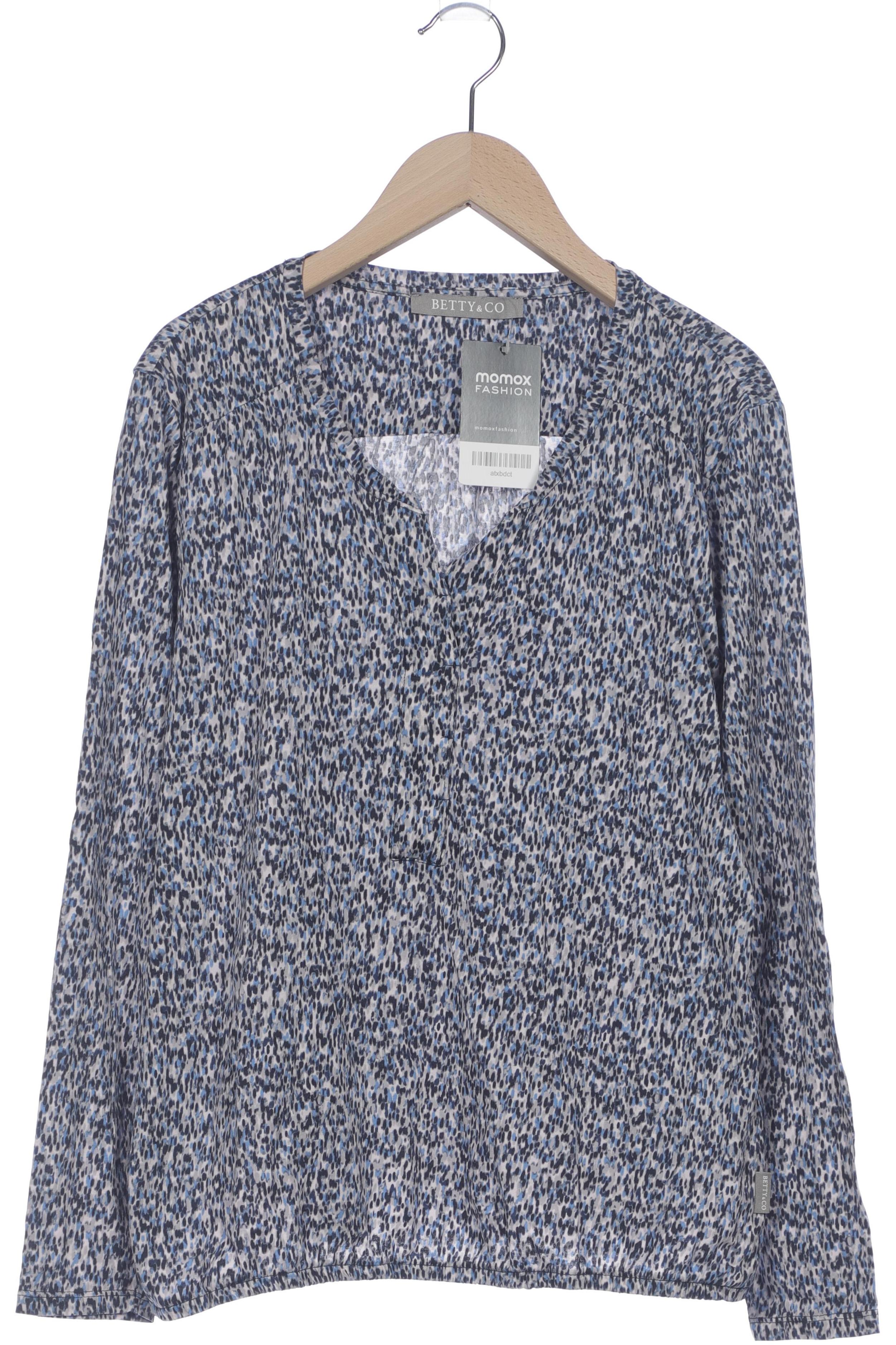

Betty & CO Damen Langarmshirt, blau, Gr. 42