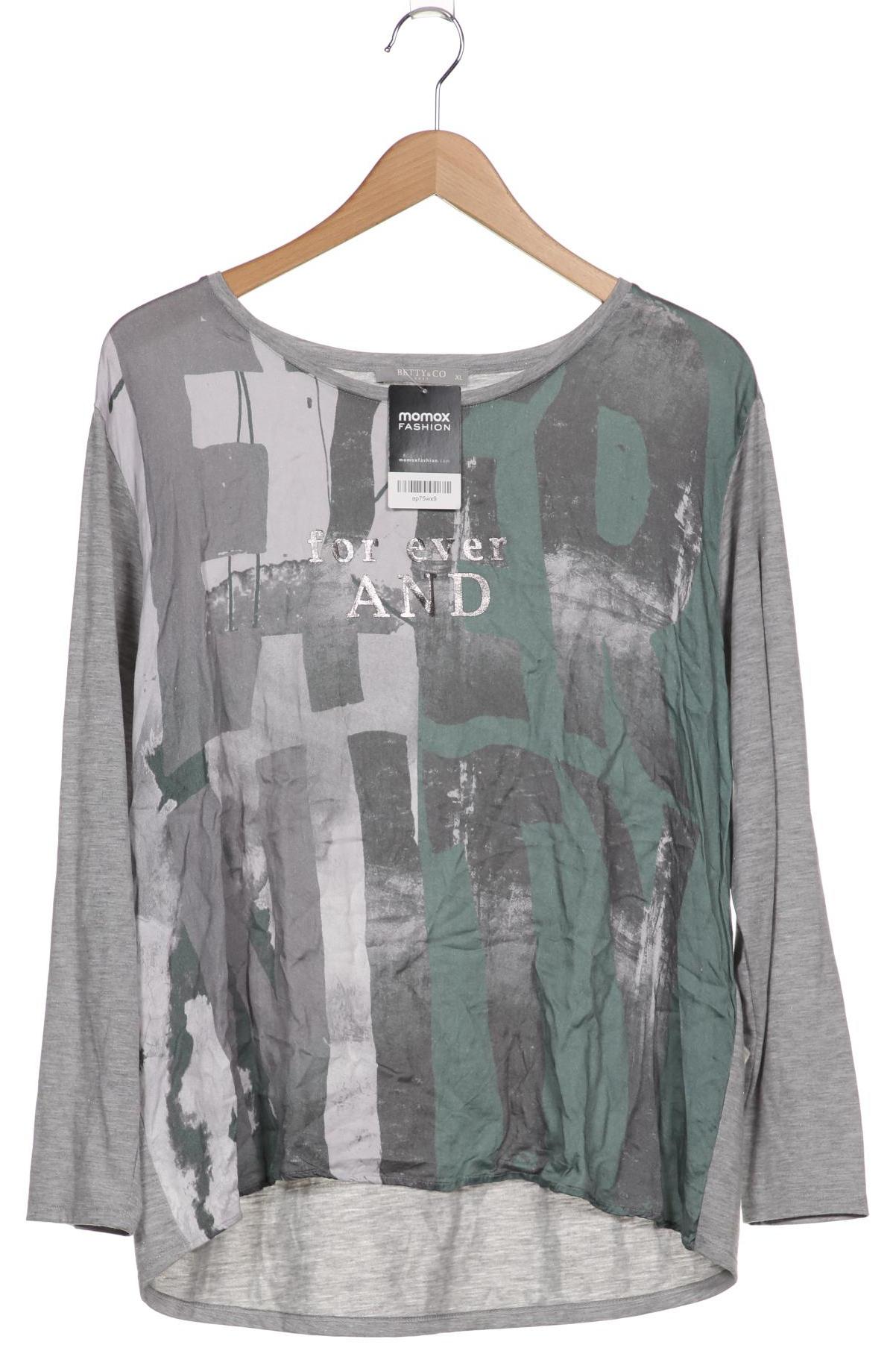 

Betty & CO Damen Langarmshirt, grau, Gr. 44