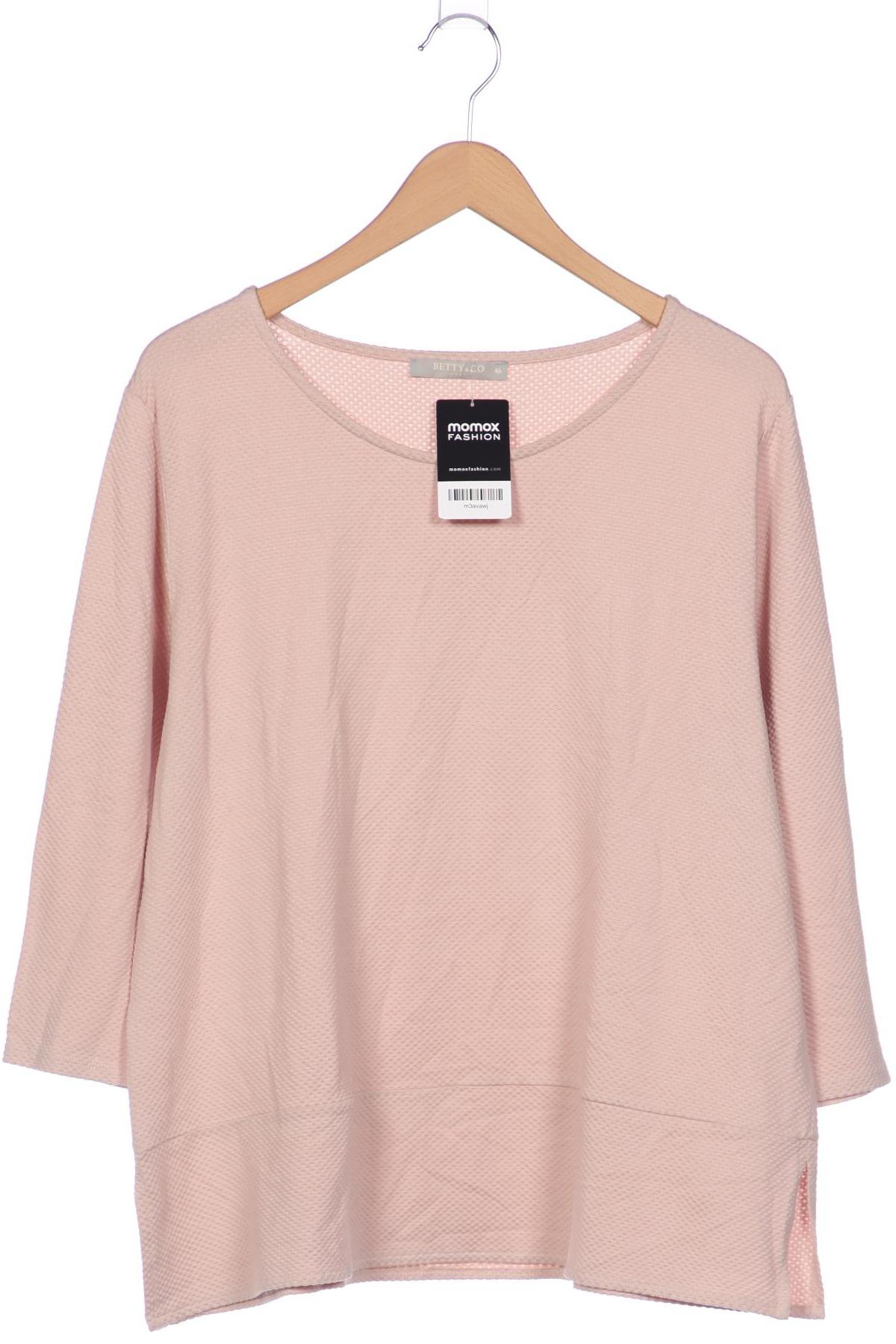 

Betty & CO Damen Langarmshirt, pink, Gr. 46