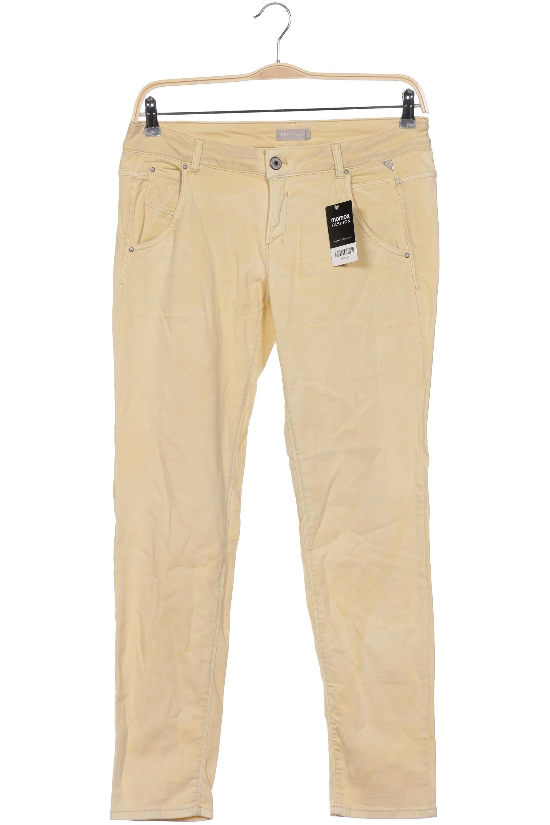 

Betty & CO Damen Stoffhose, gelb, Gr. 40