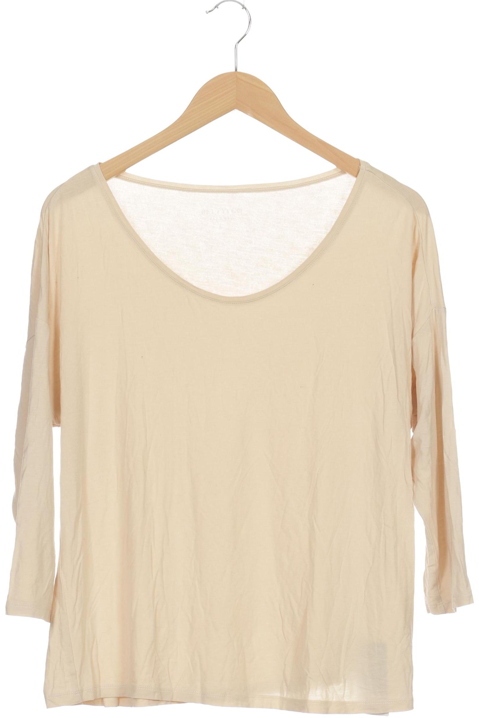 

Betty & CO Damen Langarmshirt, beige, Gr. 42