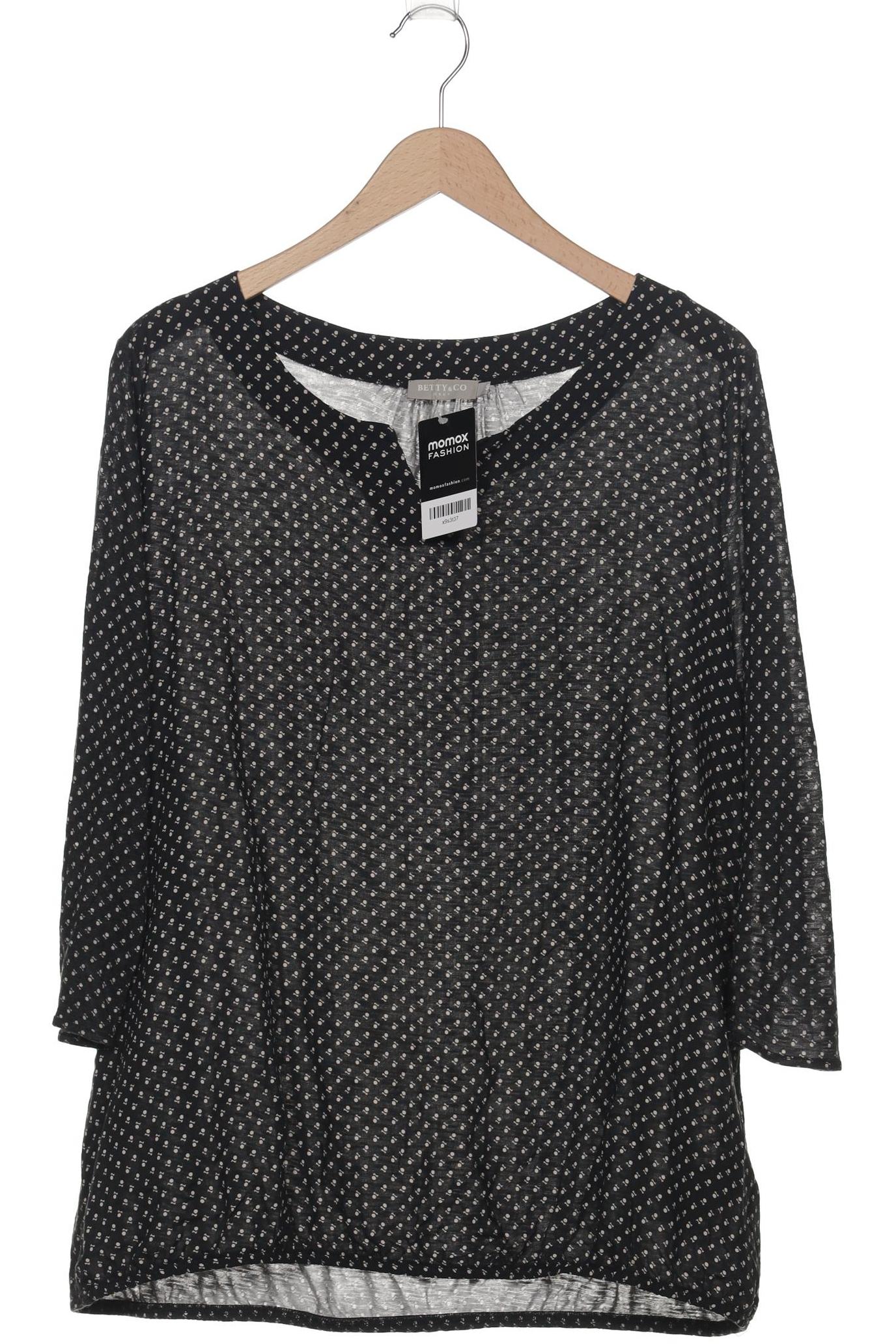 

Betty & CO Damen Langarmshirt, schwarz, Gr. 46