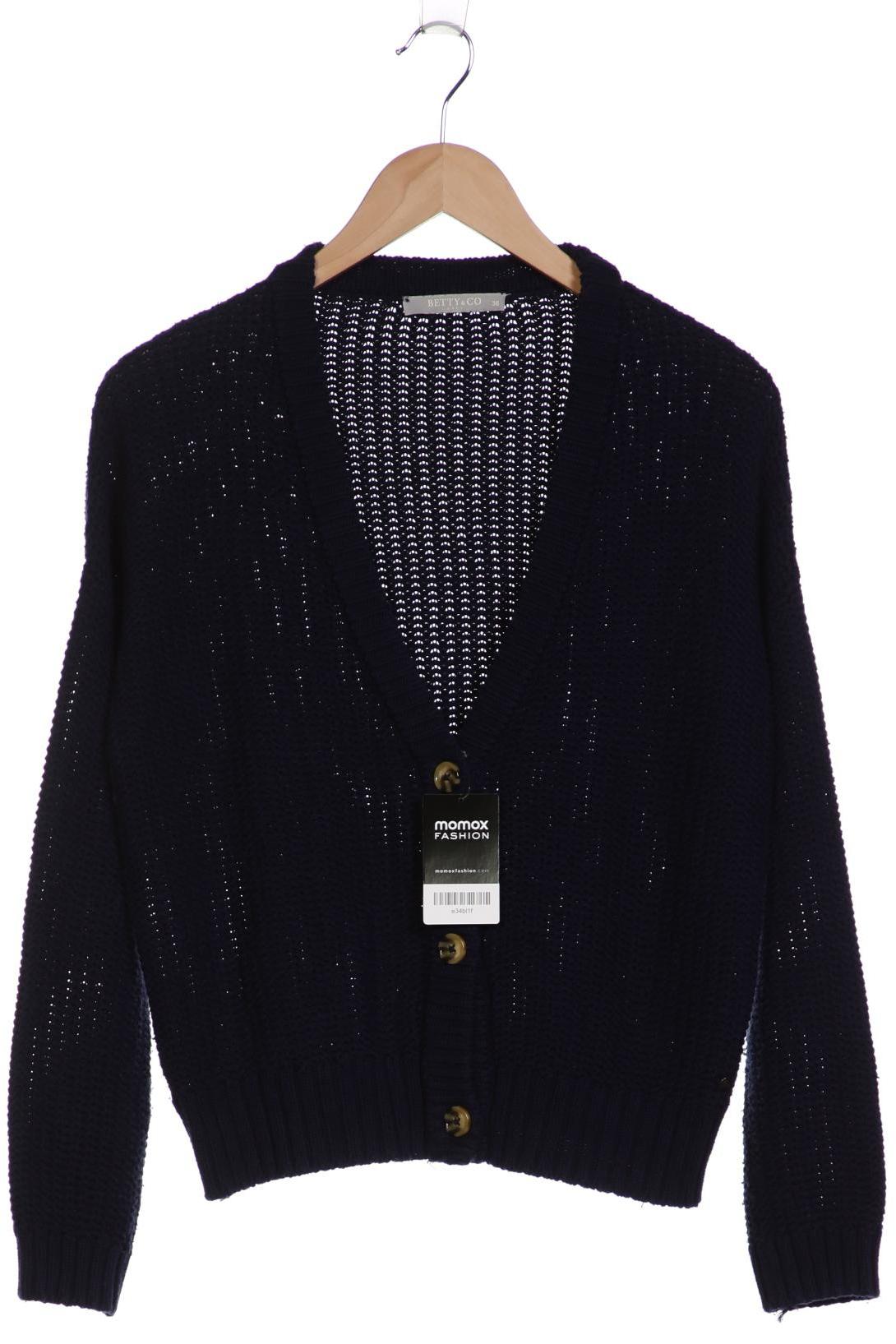 

Betty & CO Damen Strickjacke, marineblau, Gr. 36