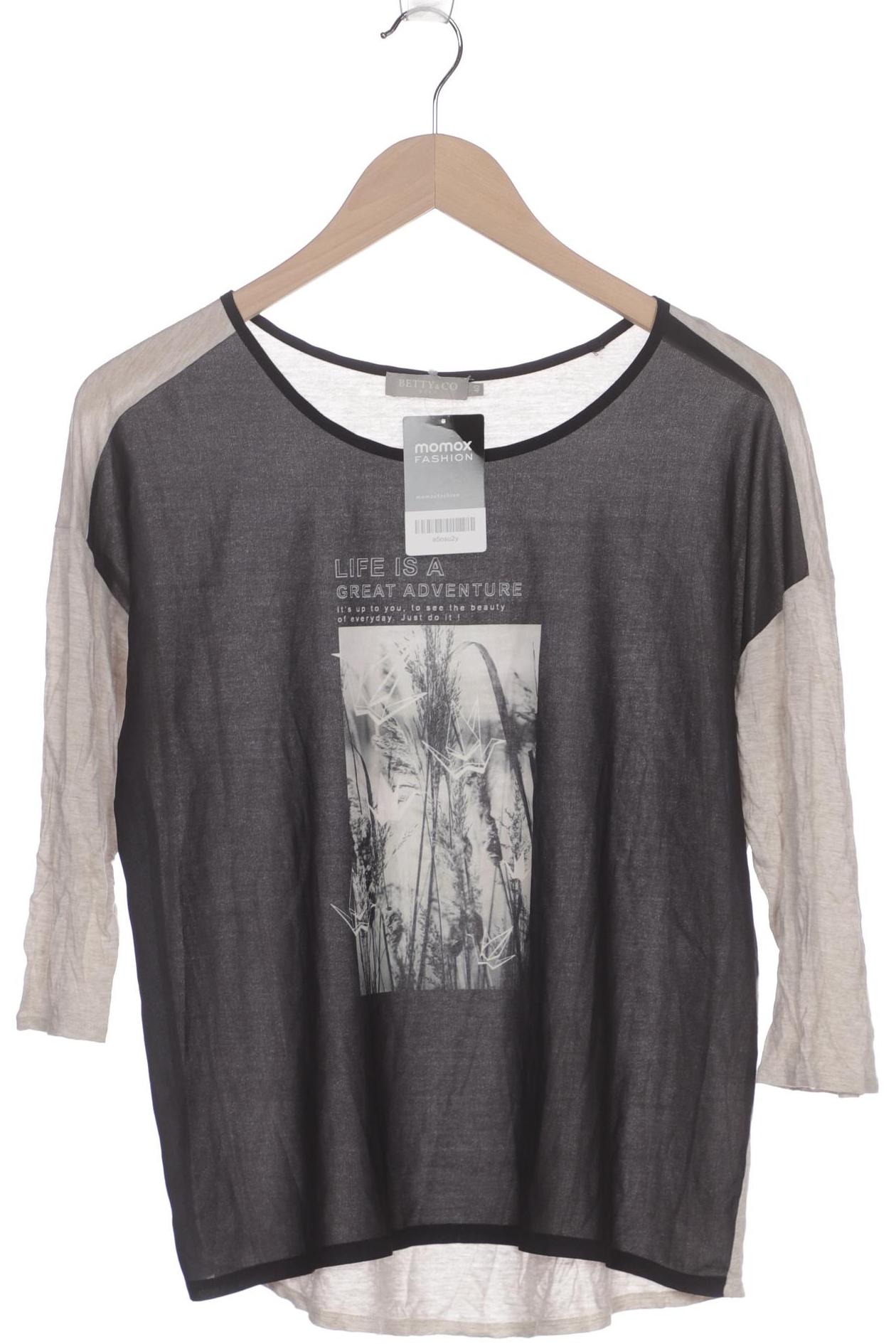 

Betty & CO Damen Langarmshirt, schwarz, Gr. 40