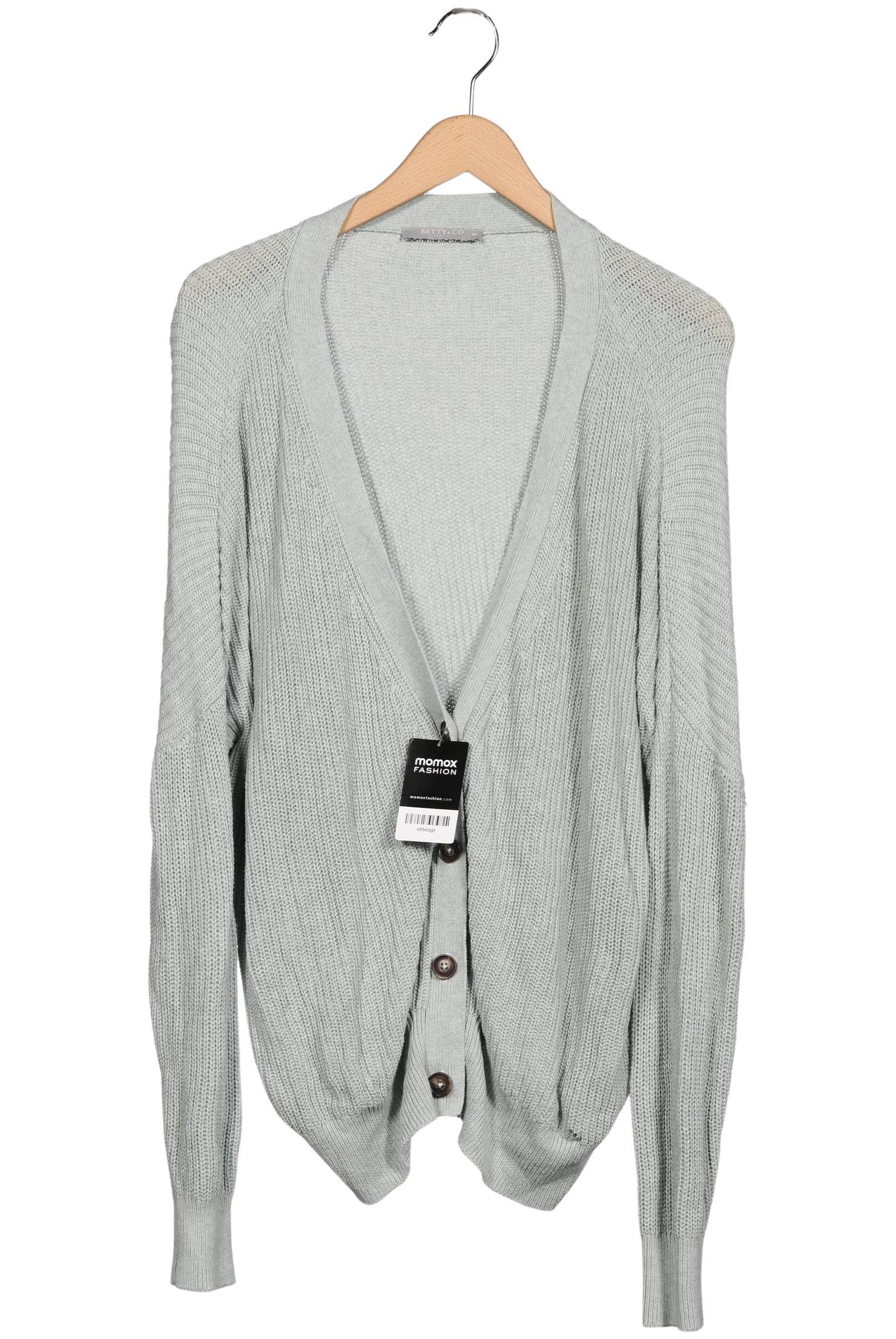 

Betty & CO Damen Strickjacke, türkis, Gr. 46