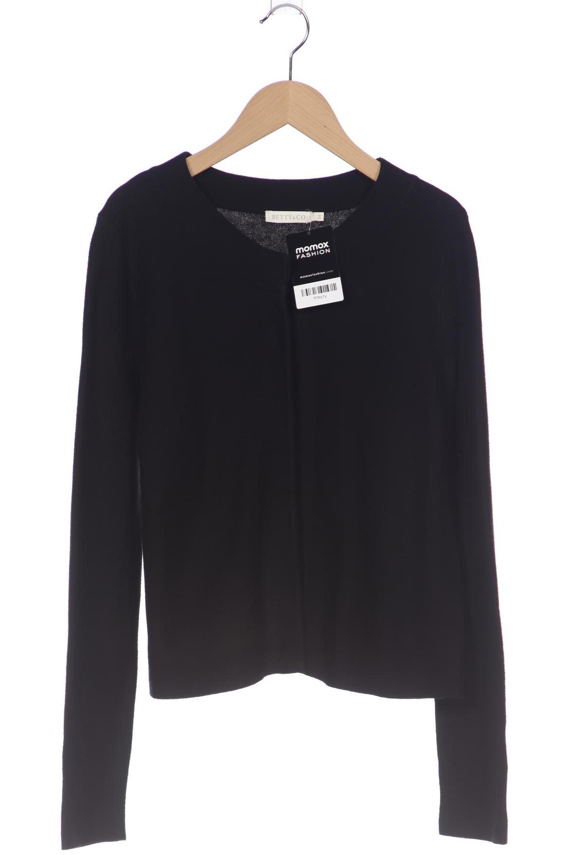 

Betty & CO Damen Strickjacke, schwarz, Gr. 34