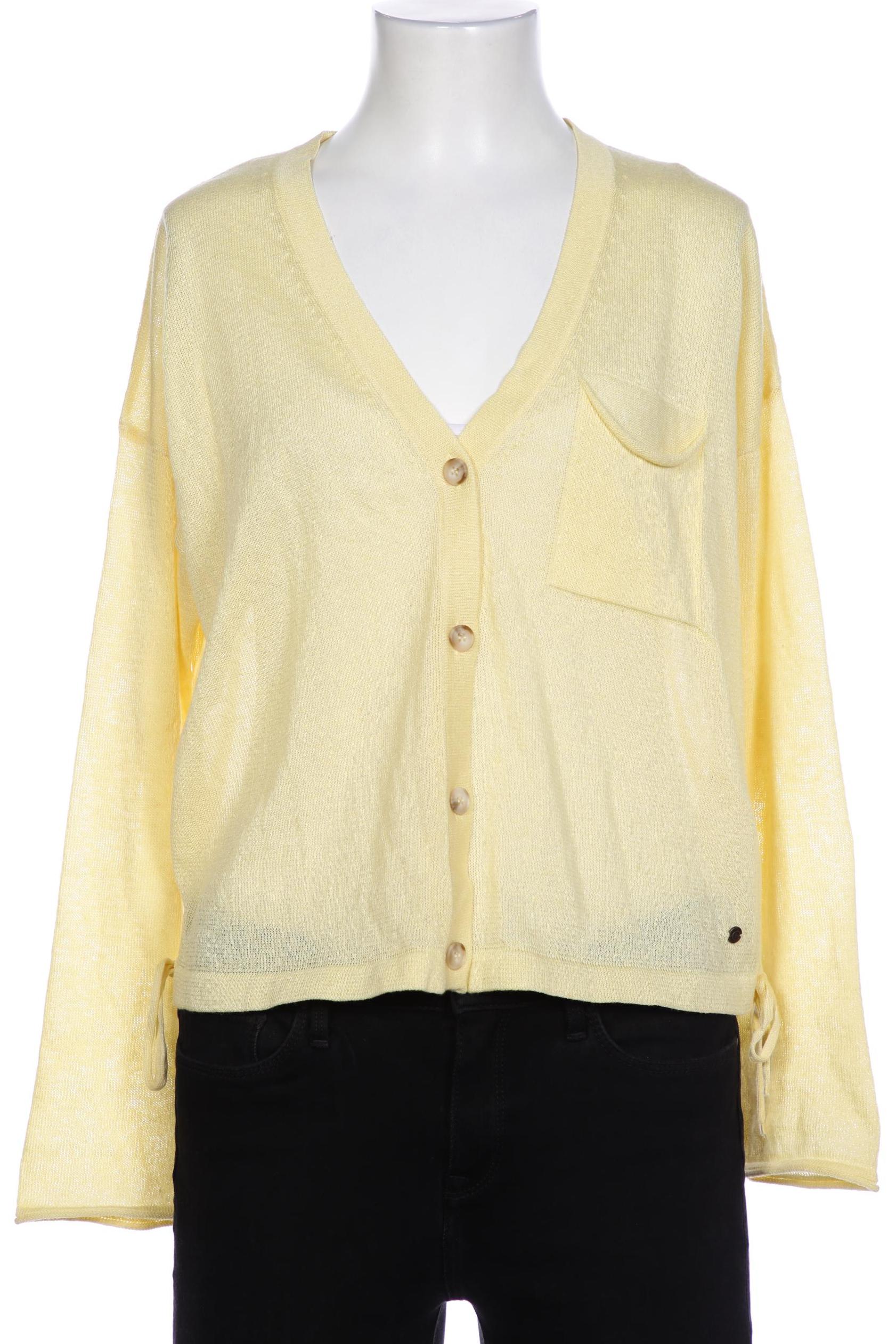 

Betty & CO Damen Strickjacke, gelb, Gr. 38