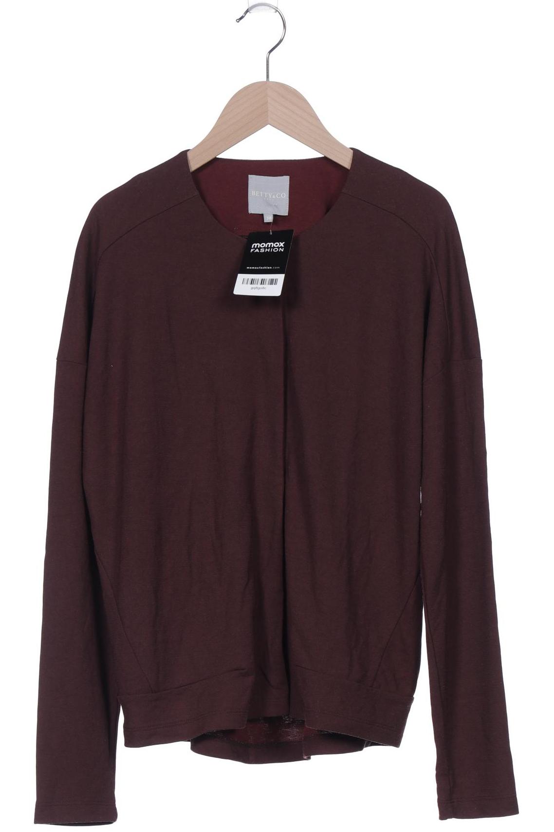 

Betty & CO Damen Strickjacke, bordeaux, Gr. 38