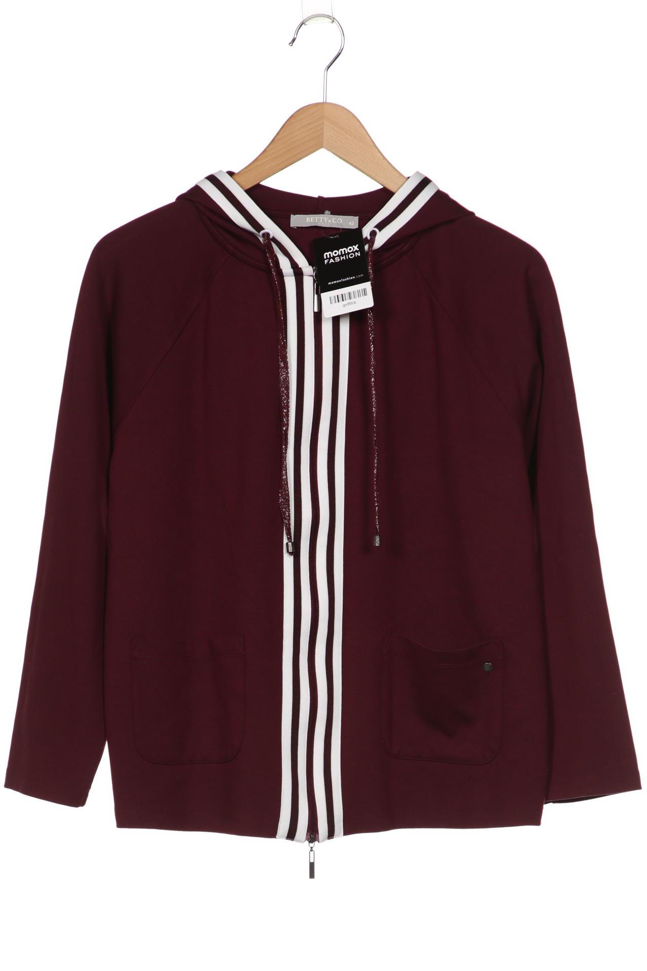 

BETTY & CO Damen Kapuzenpullover, bordeaux