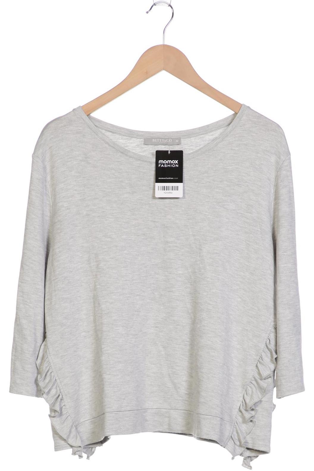 

BETTY & CO Damen Langarmshirt, grau