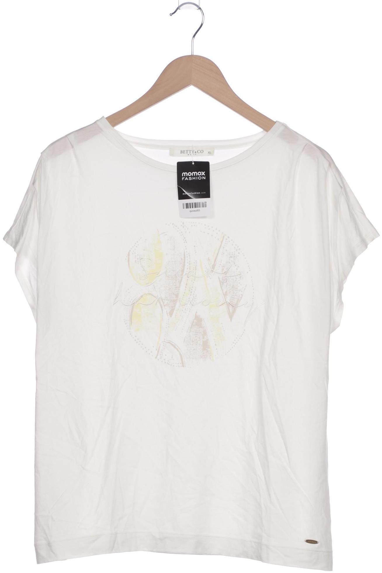 

Betty & CO Damen T-Shirt, cremeweiß, Gr. 44