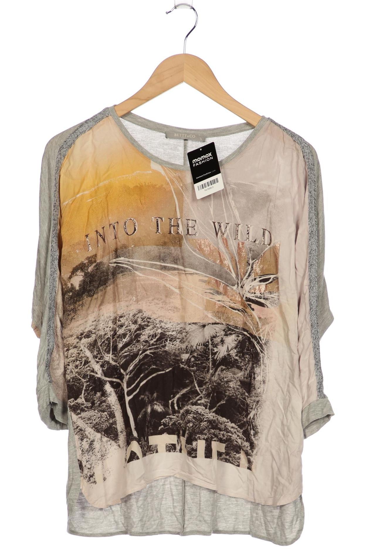 

Betty & CO Damen Langarmshirt, grau, Gr. 42