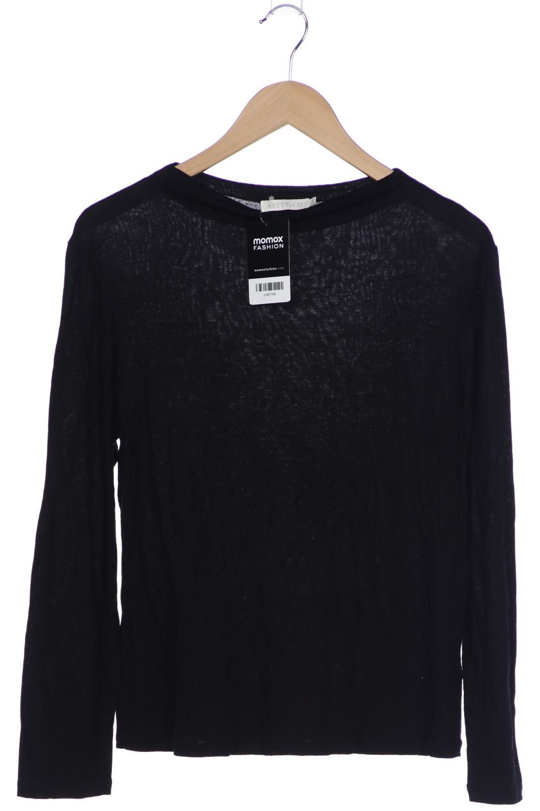 

Betty & CO Damen Langarmshirt, schwarz, Gr. 40