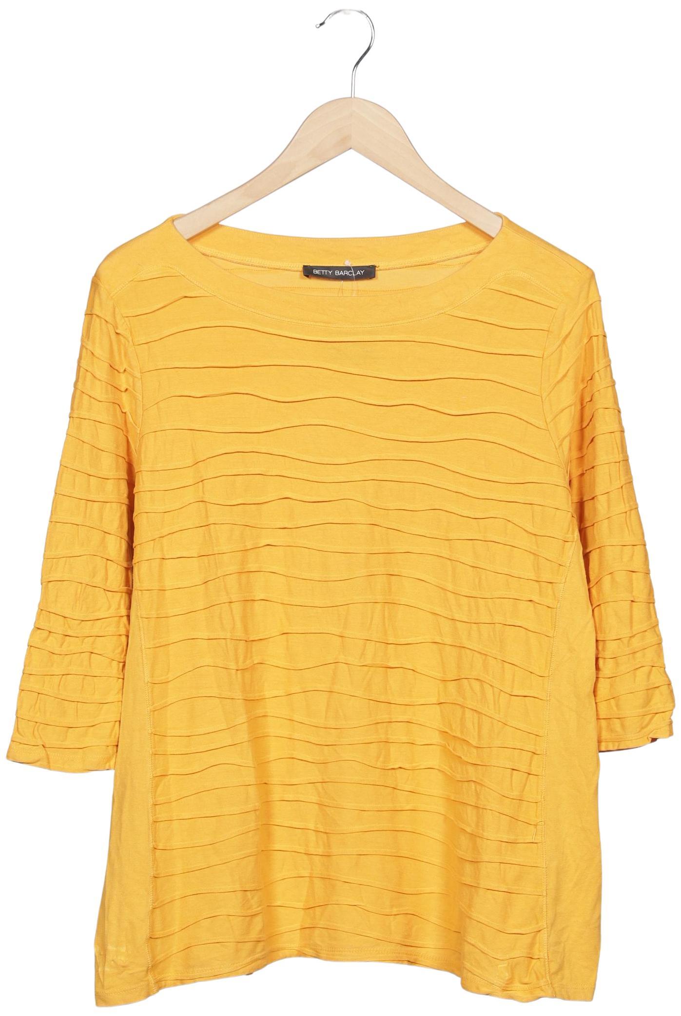

Betty & CO Damen Langarmshirt, gelb, Gr. 46