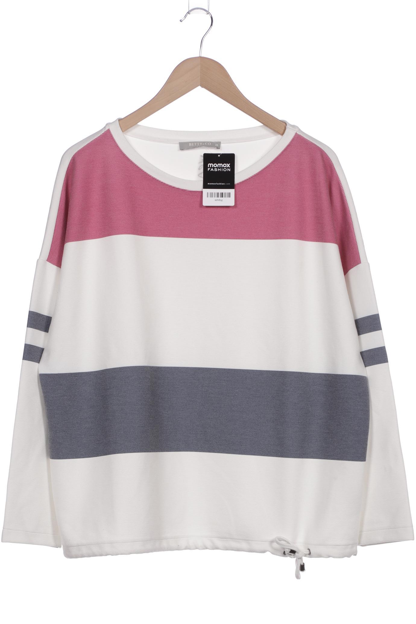 

Betty & CO Damen Sweatshirt, weiß, Gr. 46