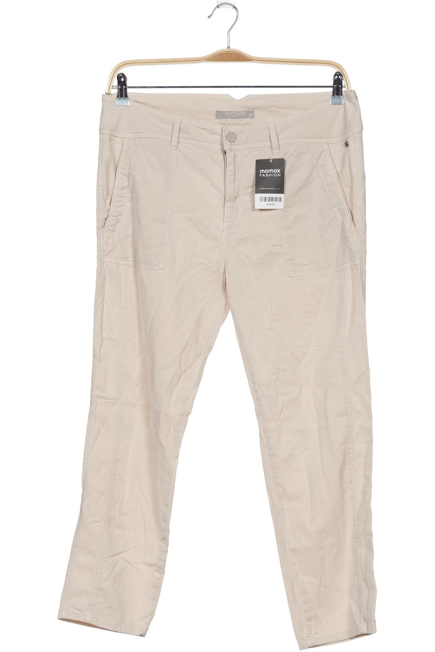 

BETTY & CO Damen Stoffhose, cremeweiß