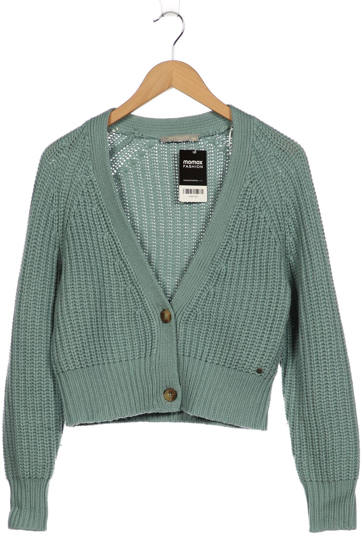 

Betty & CO Damen Strickjacke, türkis, Gr. 40
