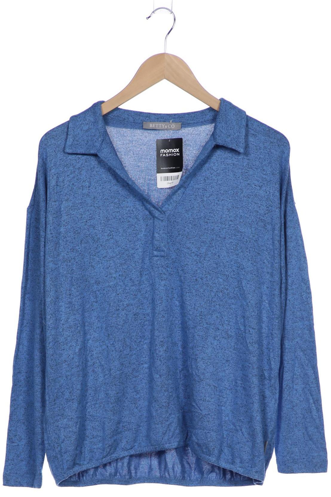 

Betty & CO Damen Langarmshirt, blau, Gr. 44