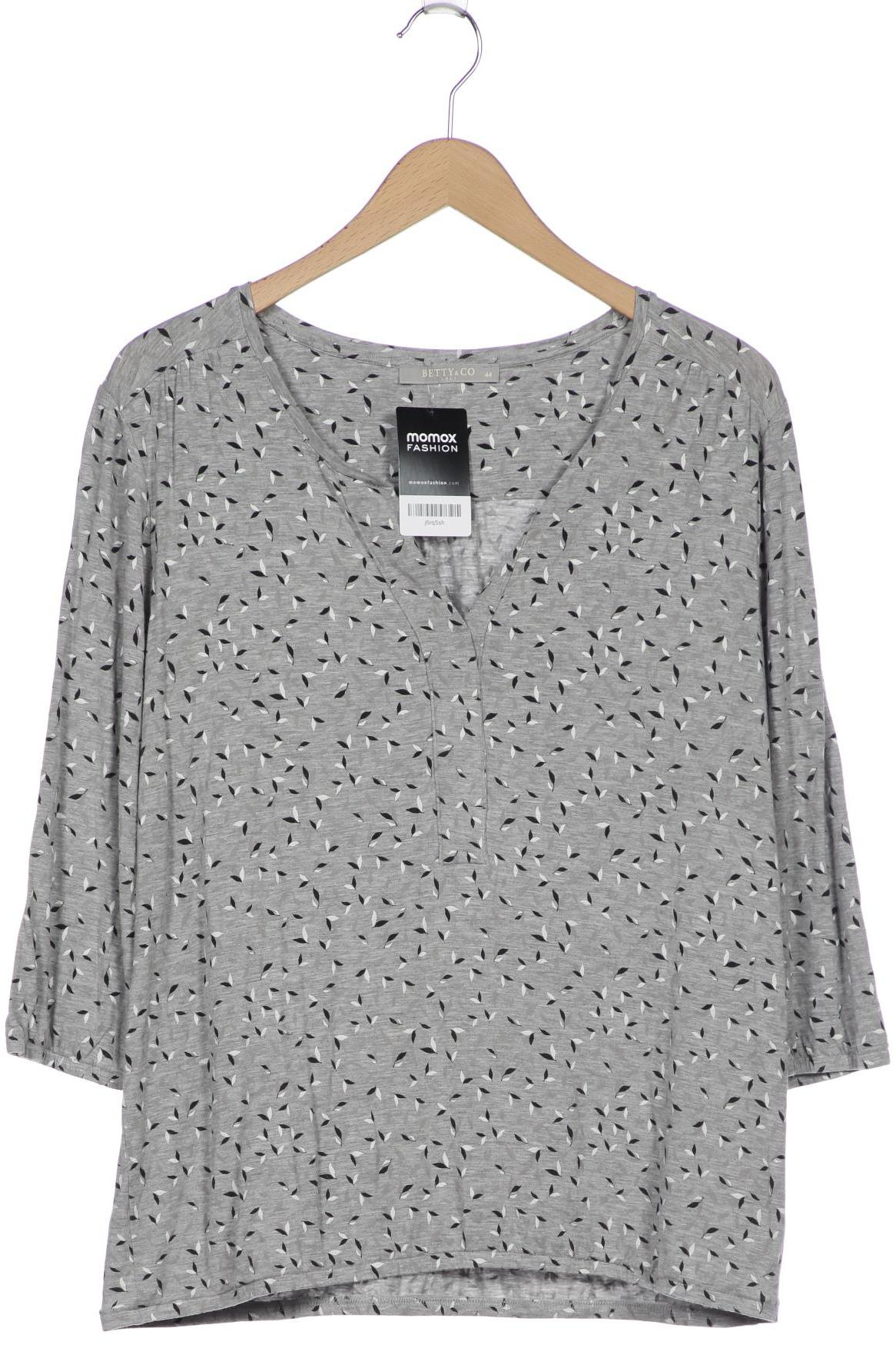 

BETTY & CO Damen Langarmshirt, grau