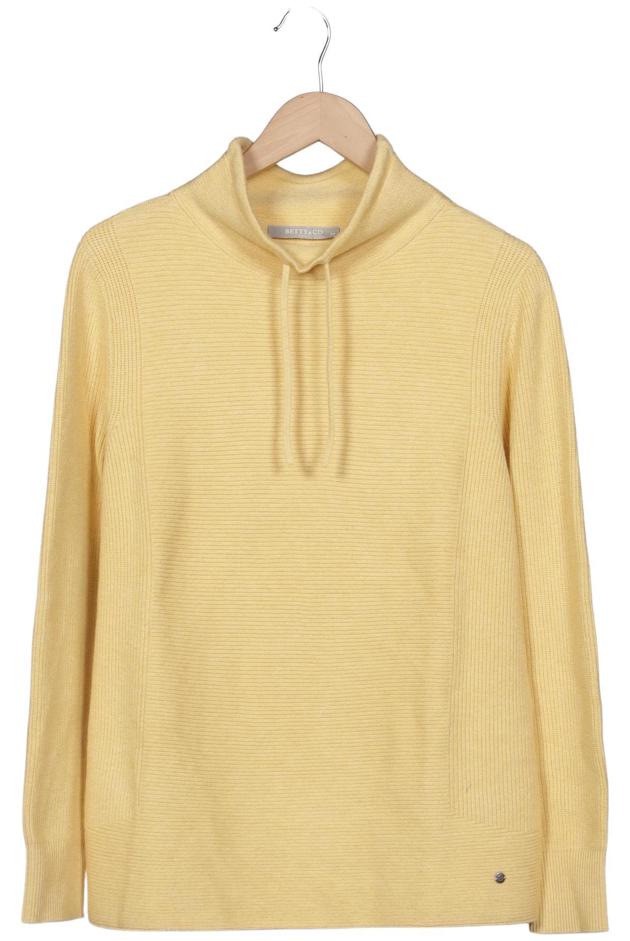 

Betty & CO Damen Pullover, gelb, Gr. 38