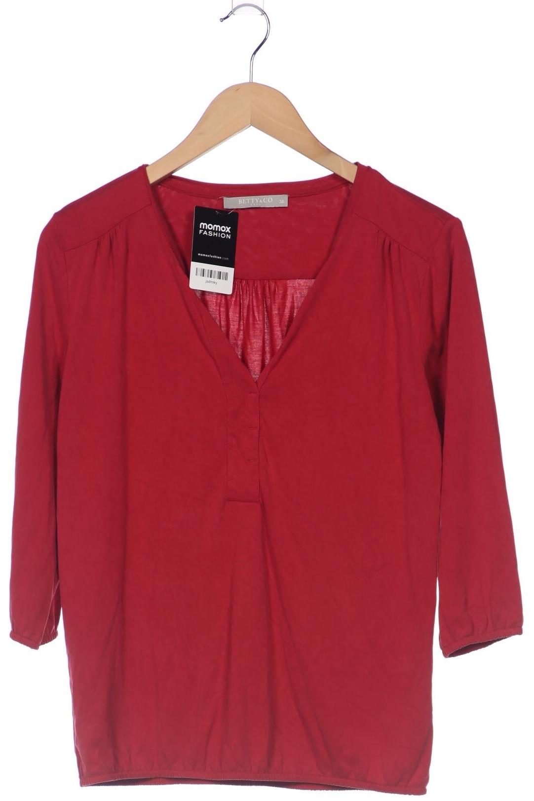 

Betty & CO Damen Langarmshirt, rot, Gr. 38
