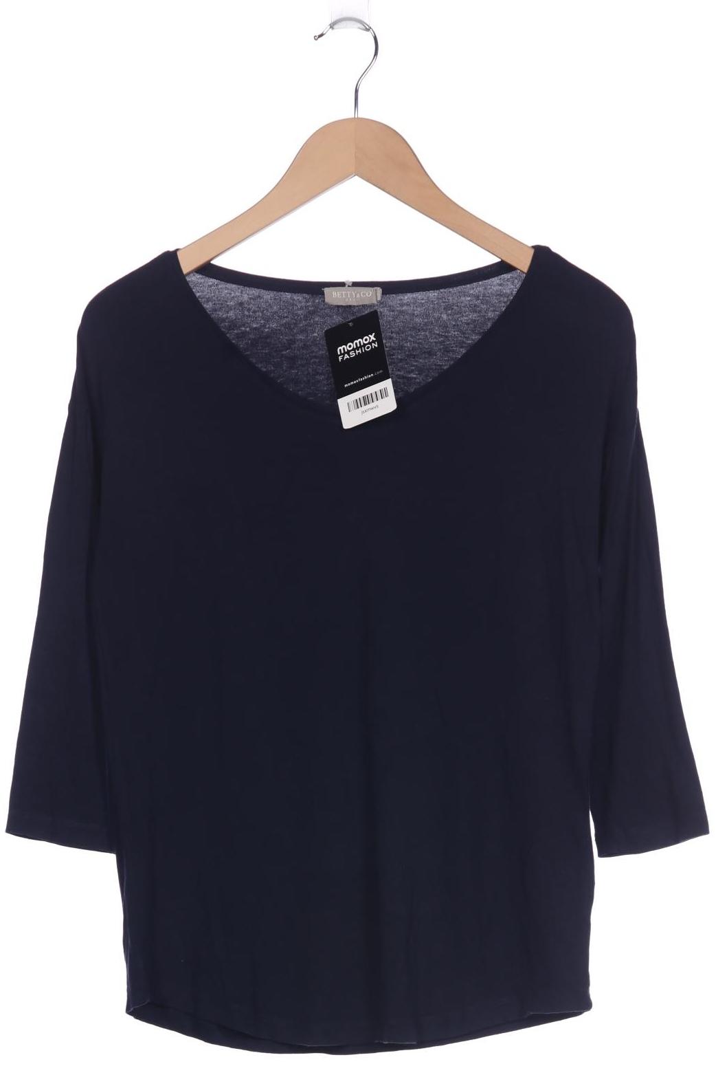 

Betty & CO Damen Langarmshirt, marineblau, Gr. 36
