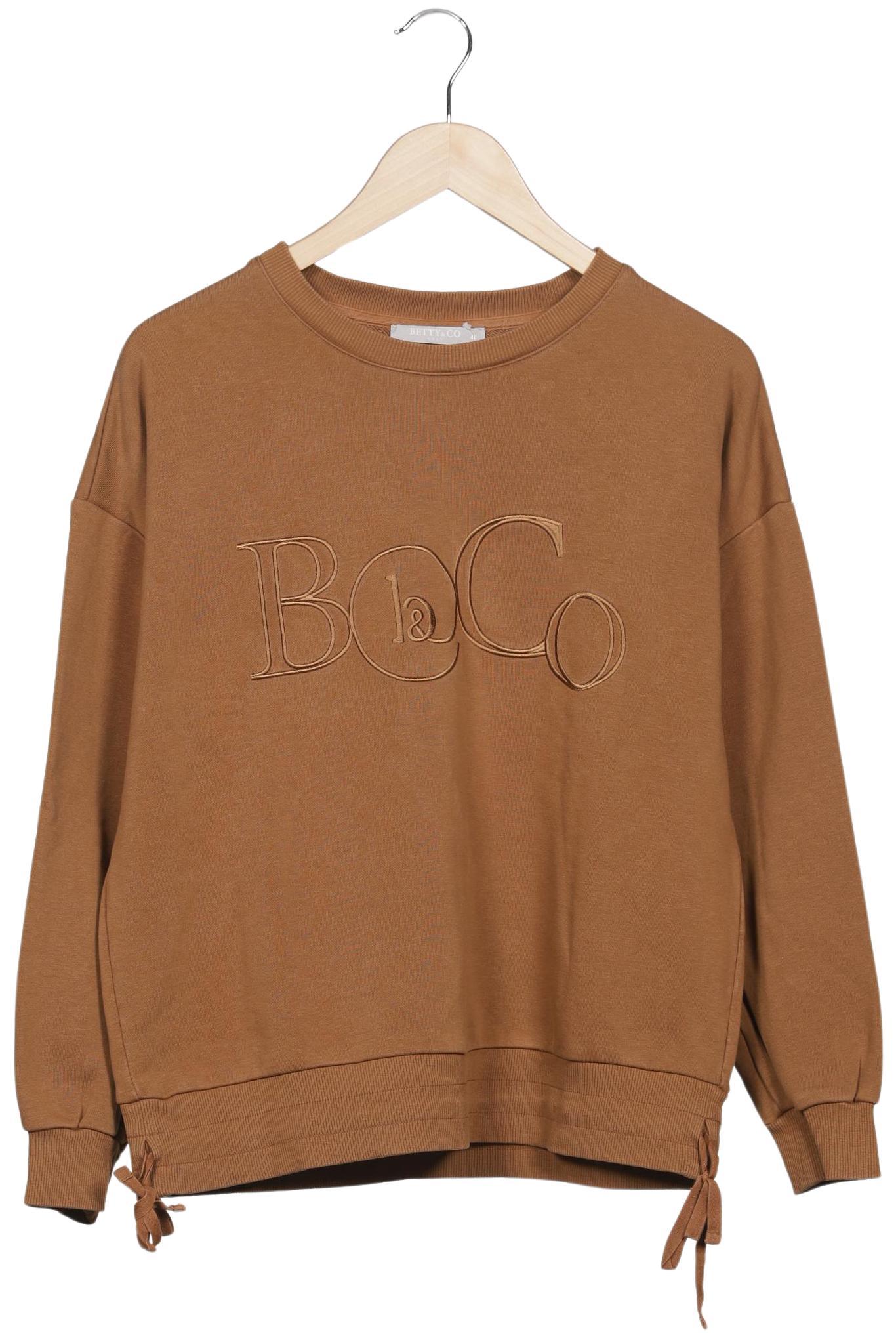 

Betty & CO Damen Sweatshirt, braun, Gr. 40