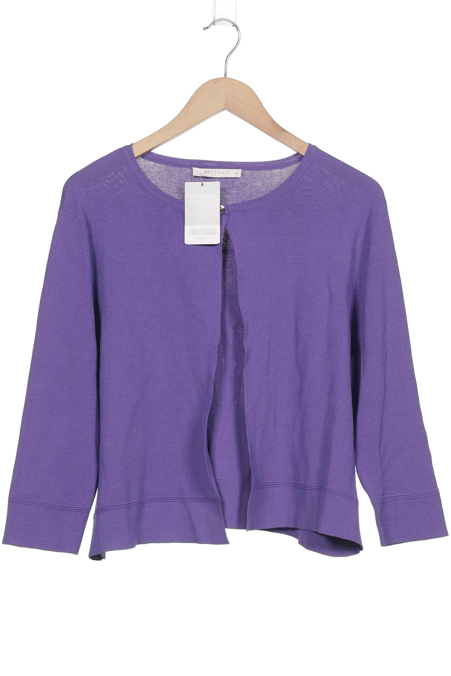 

Betty & CO Damen Strickjacke, flieder, Gr. 46
