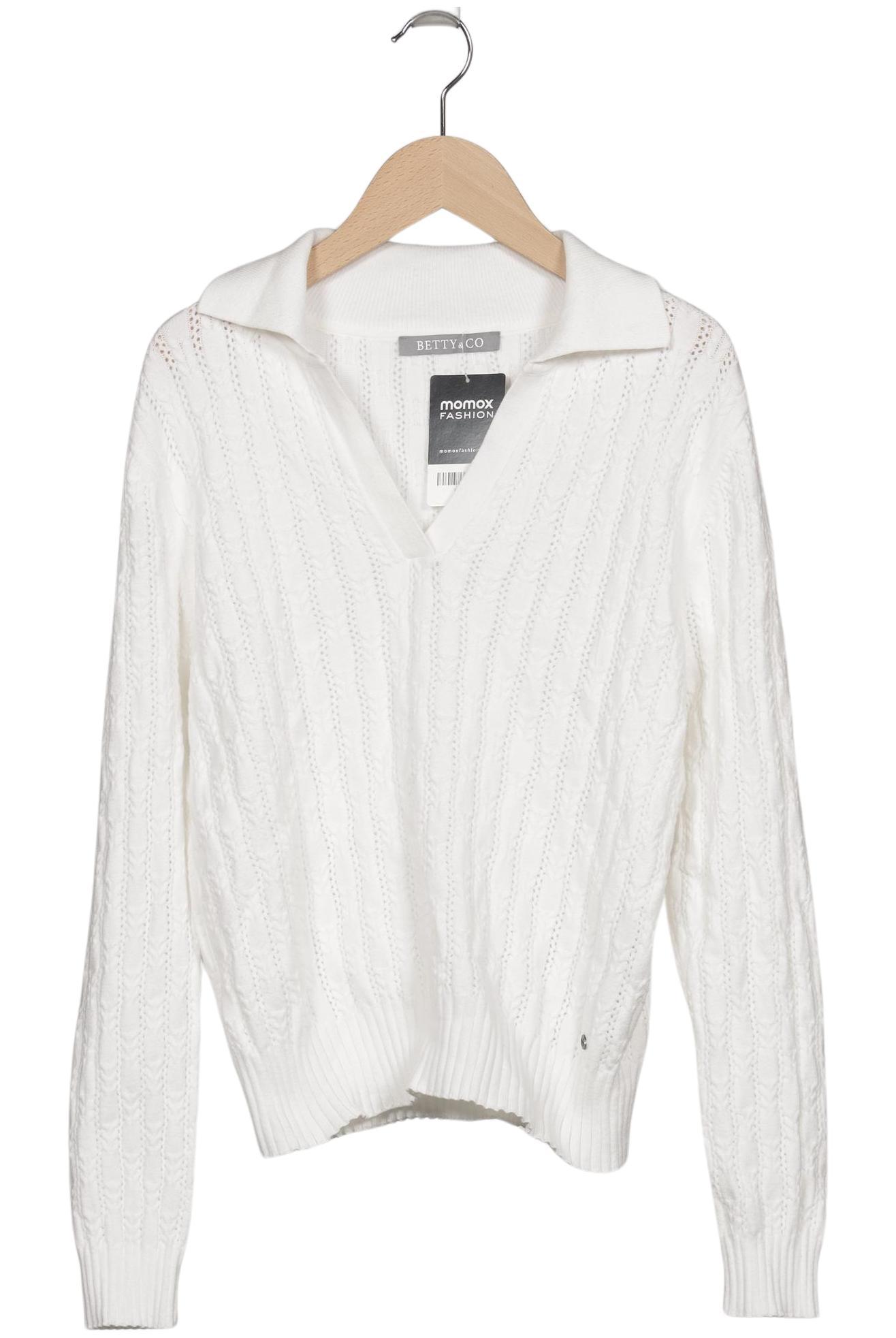 

Betty & CO Damen Pullover, weiß, Gr. 36