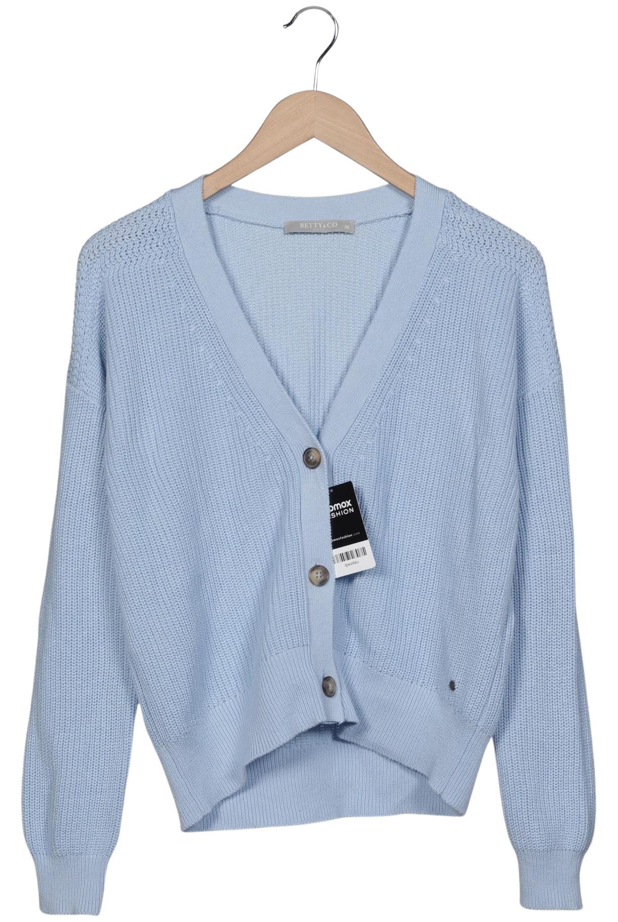 

Betty & CO Damen Strickjacke, hellblau, Gr. 36