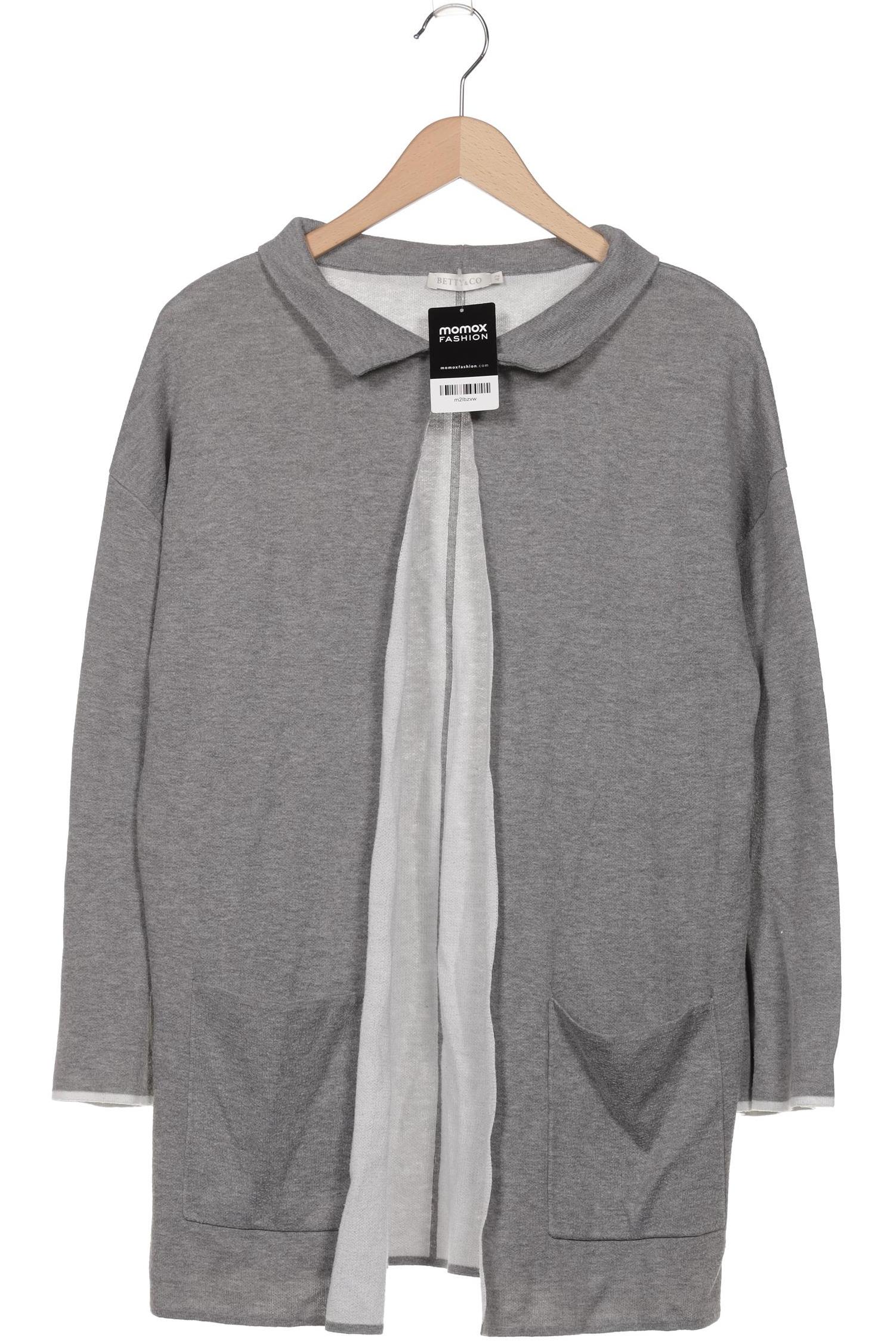 Thumbnail - Betty &amp; CO Damen Strickjacke, grau, Gr. 42