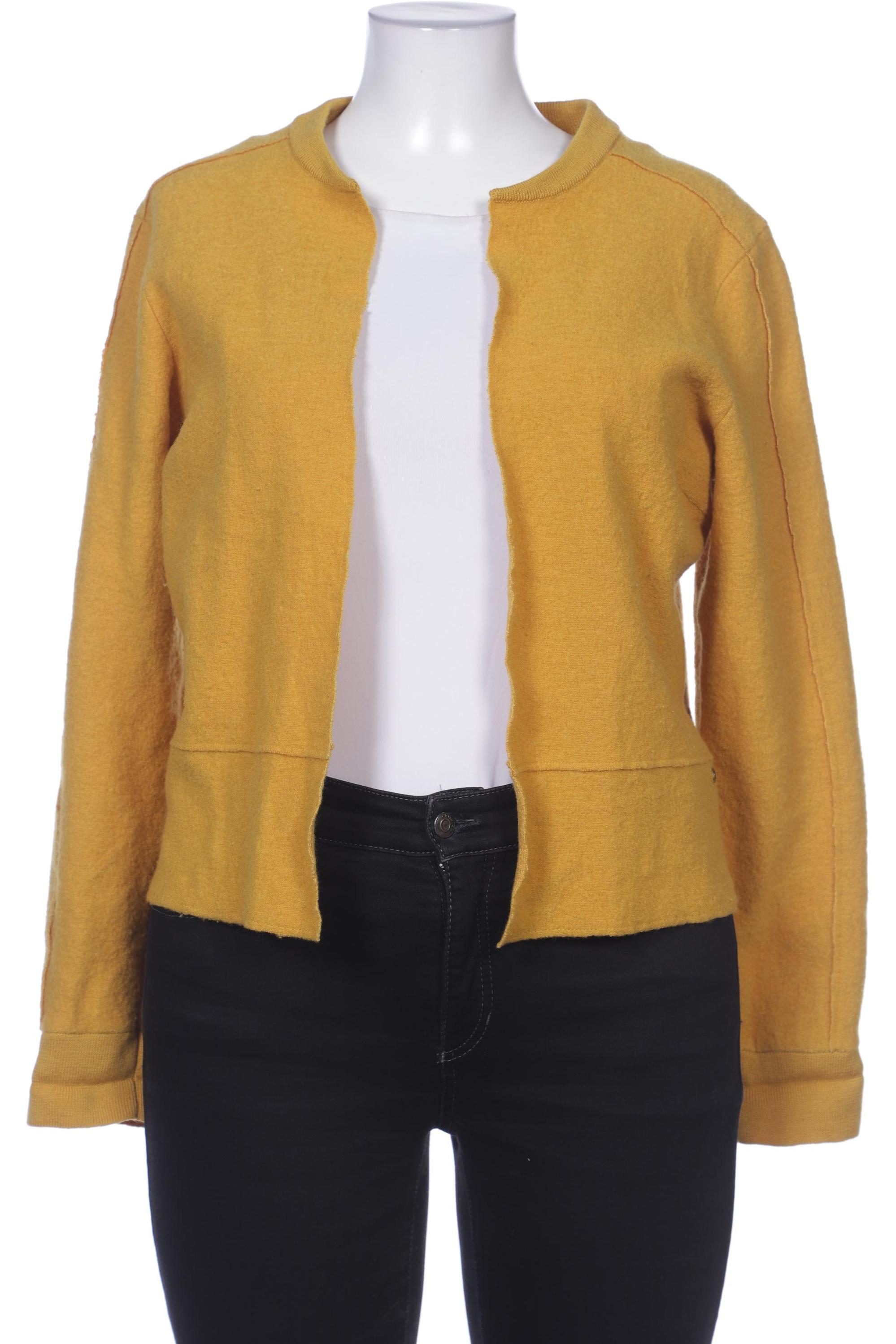 

Betty & CO Damen Strickjacke, gelb, Gr. 42