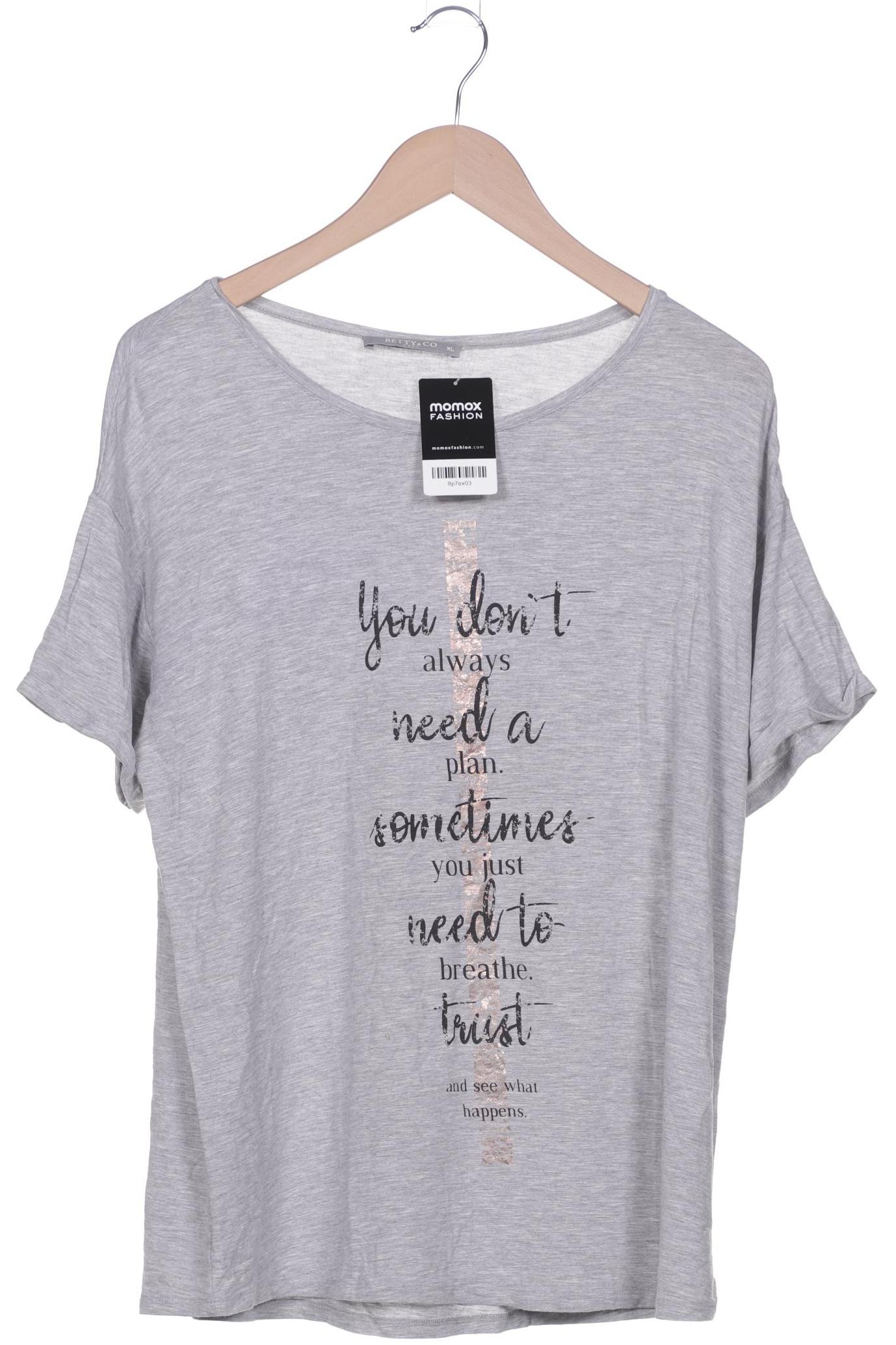 

Betty & CO Damen T-Shirt, grau, Gr. 44