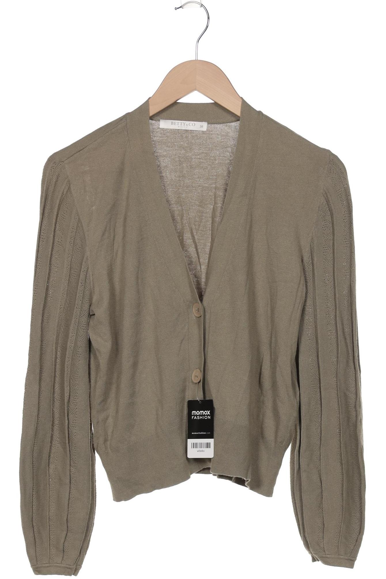 

Betty & CO Damen Strickjacke, grün, Gr. 38