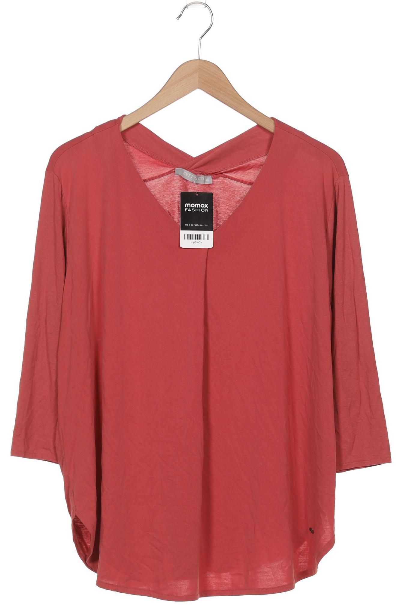 

Betty & CO Damen Langarmshirt, rot, Gr. 46