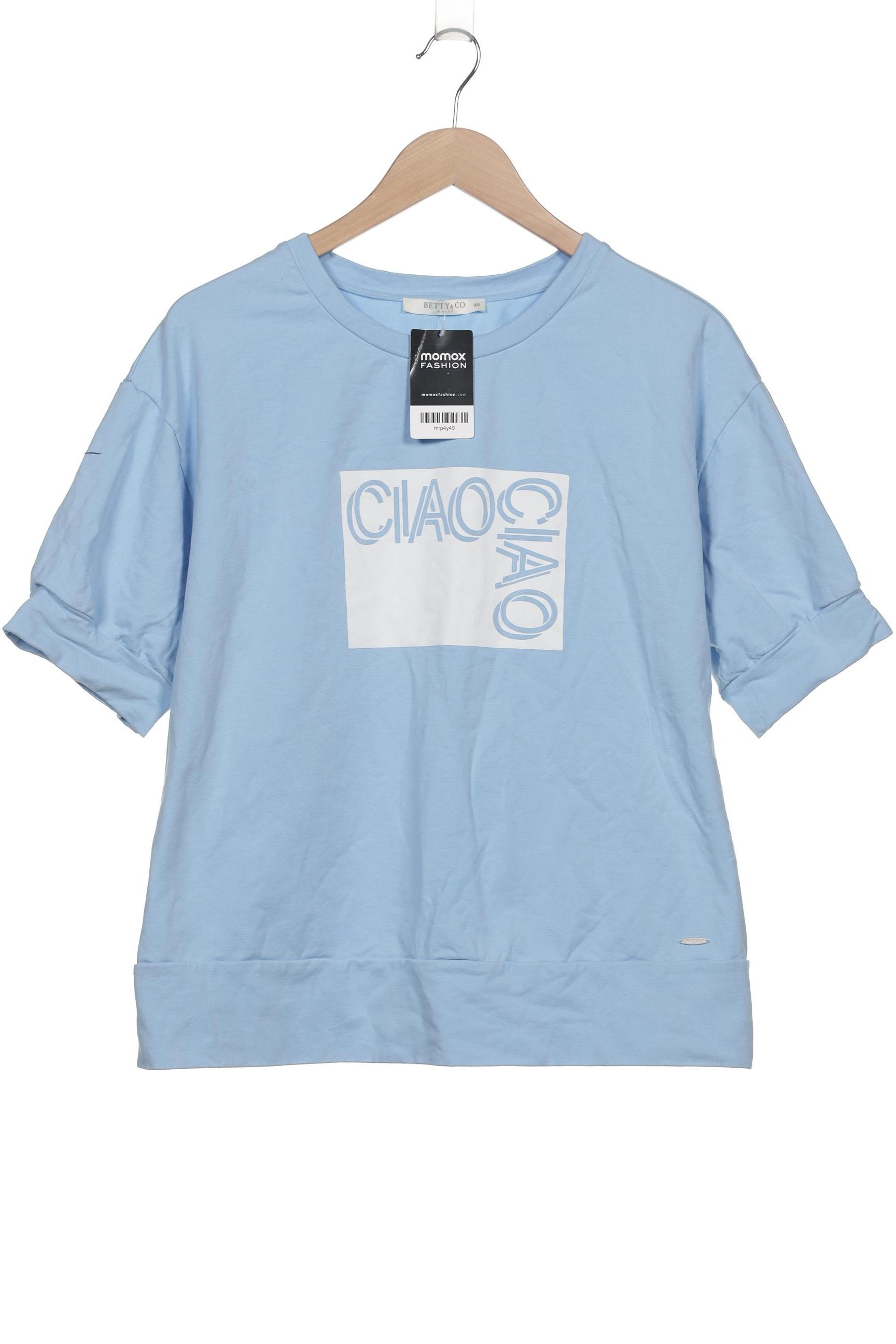 

Betty & CO Damen T-Shirt, hellblau, Gr. 46